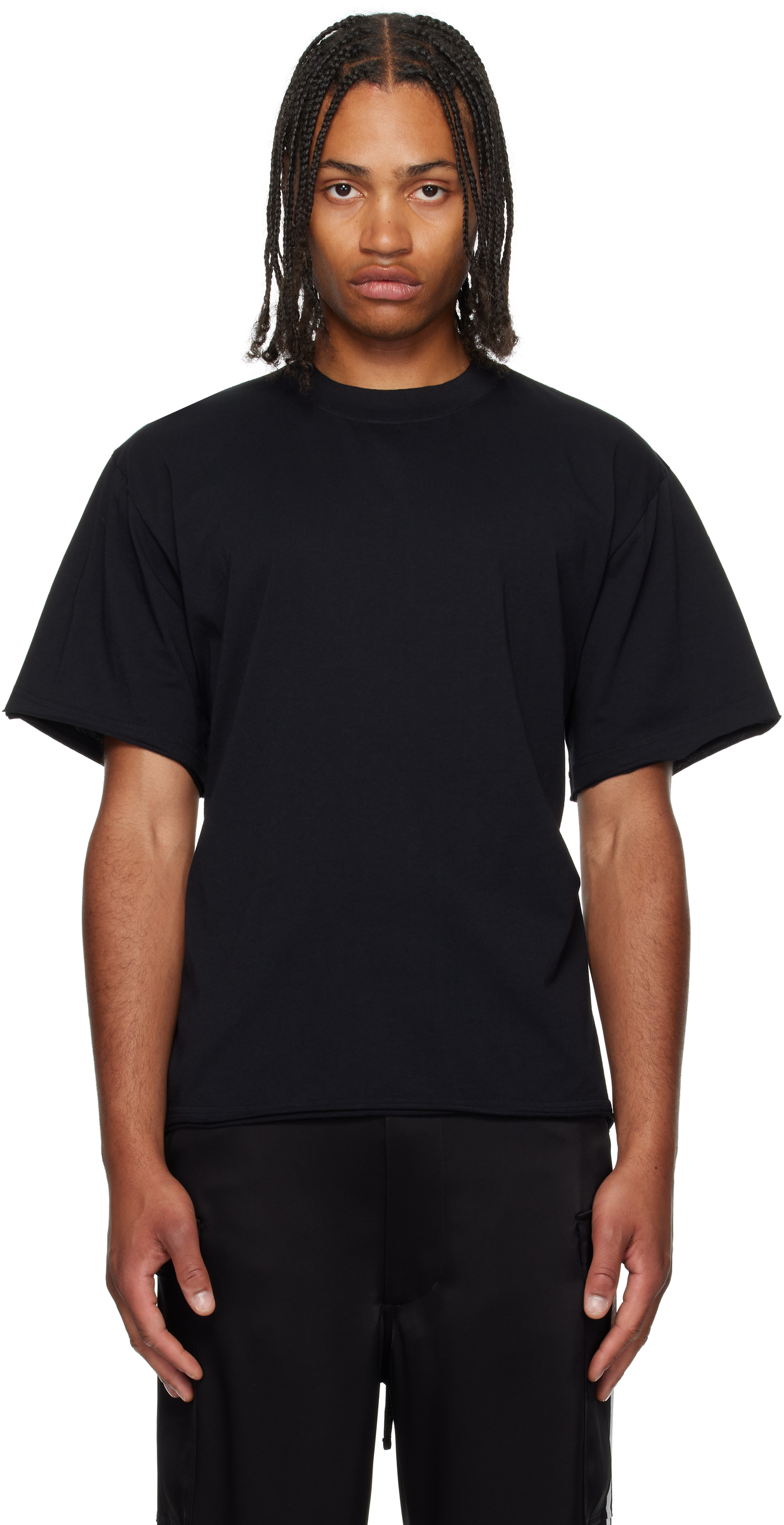 激安大特価！ Peter Do: Black Darren T-shirt | SSENSE トップス