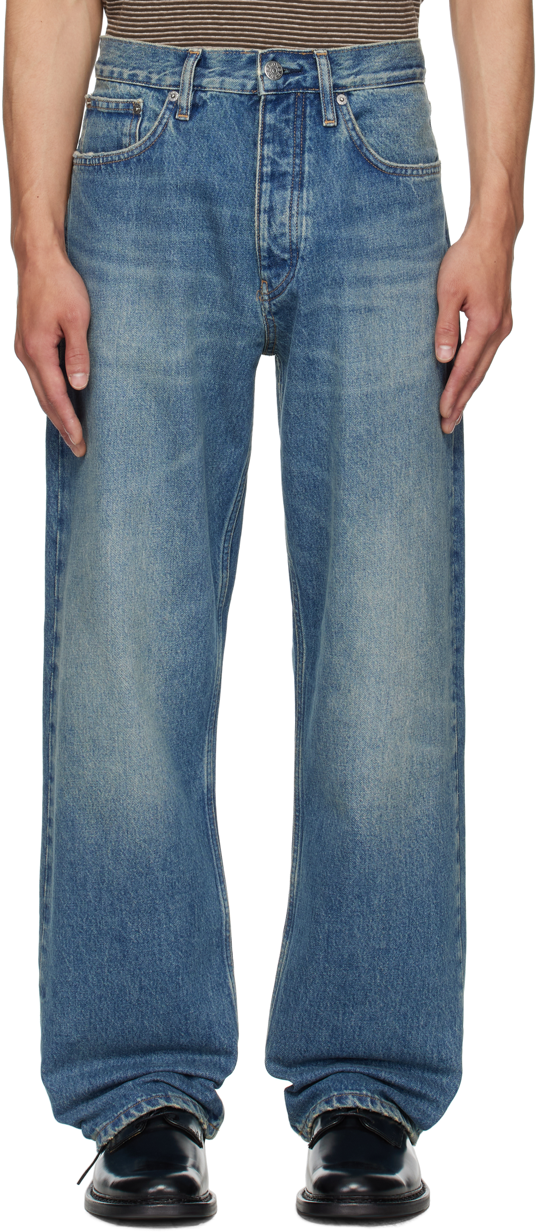 Blue Loose Jeans