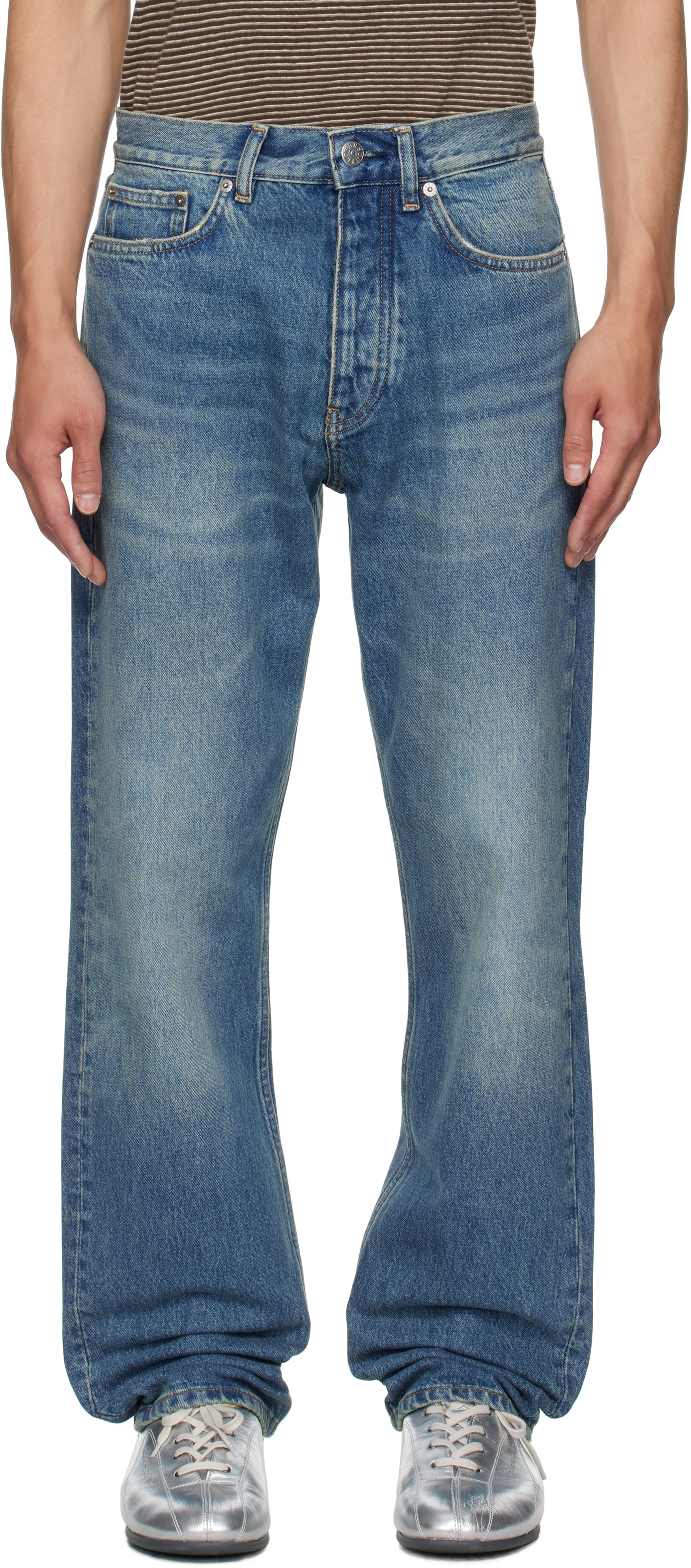 Blue Standard Jeans