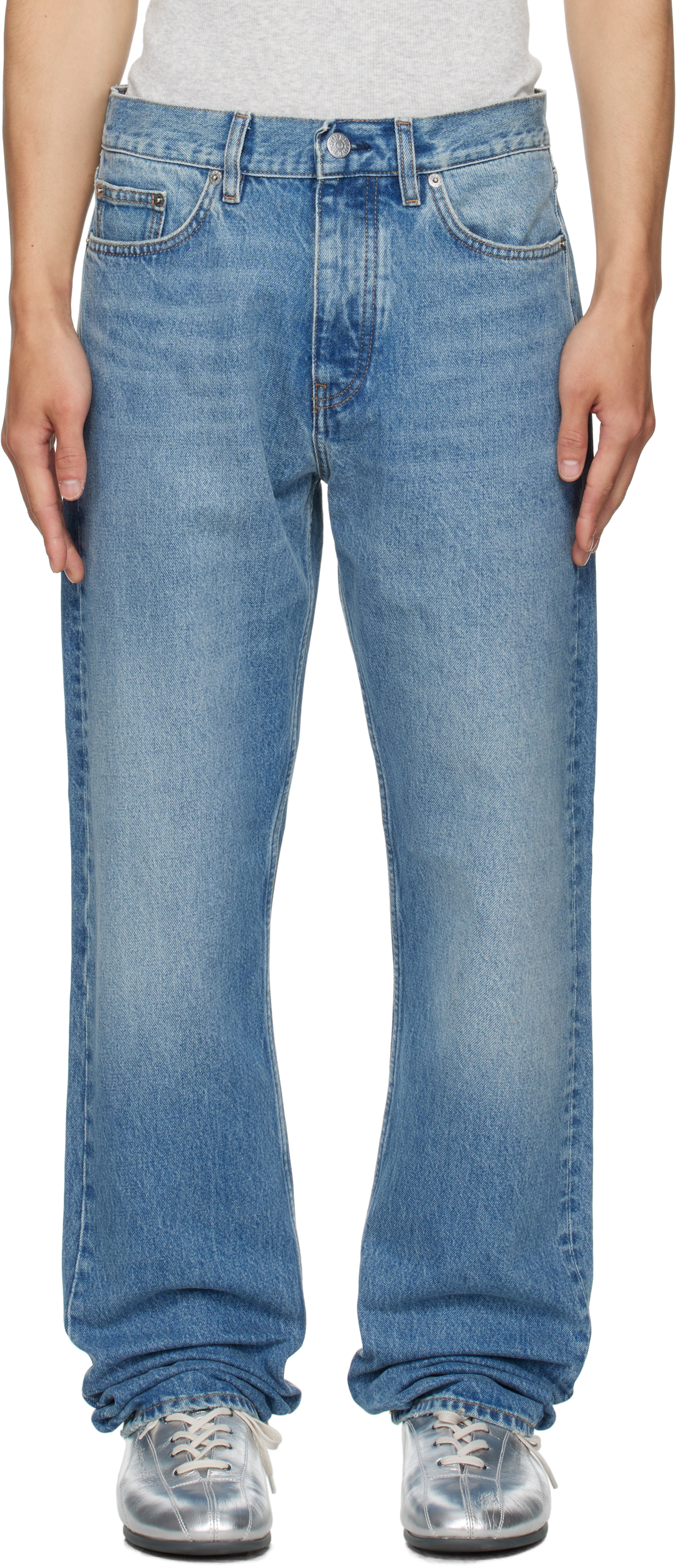 Blue Standard Jeans