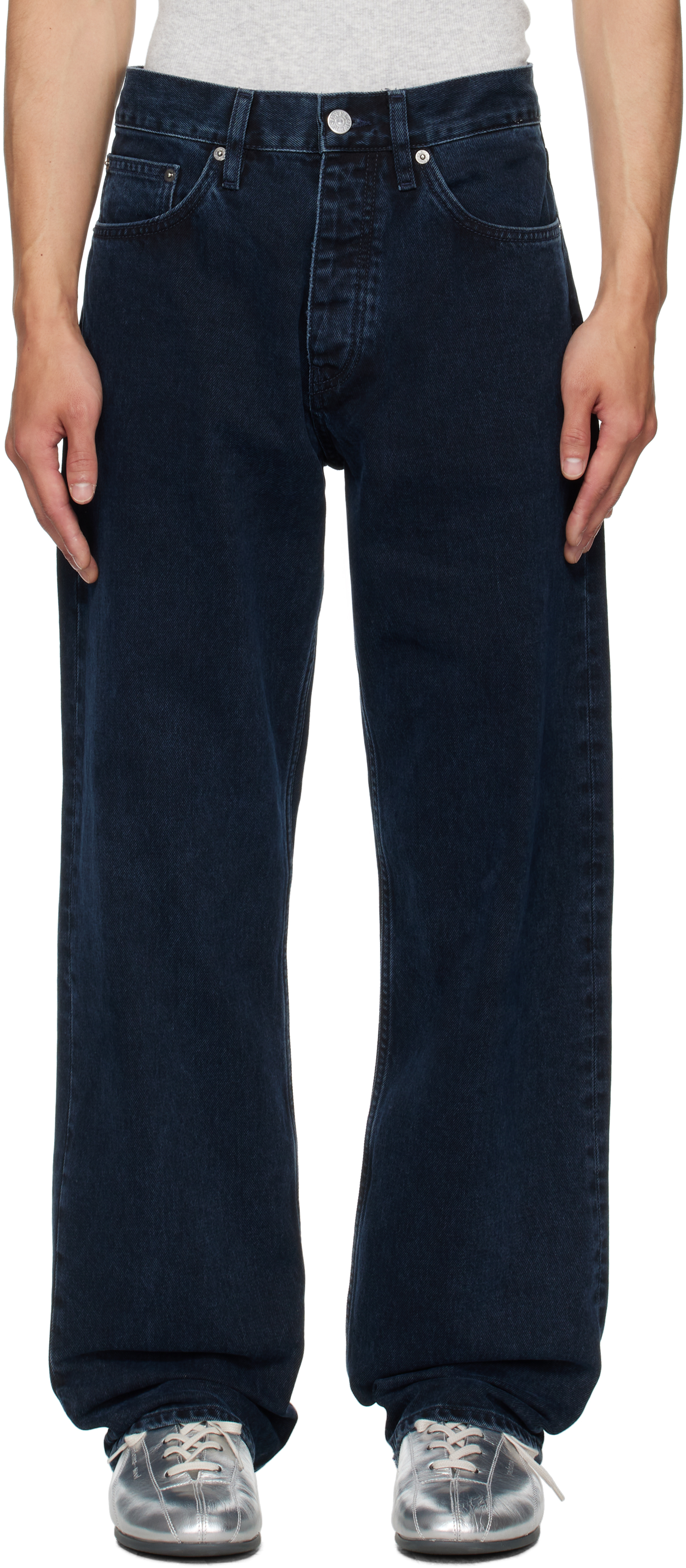 Indigo Loose Jeans