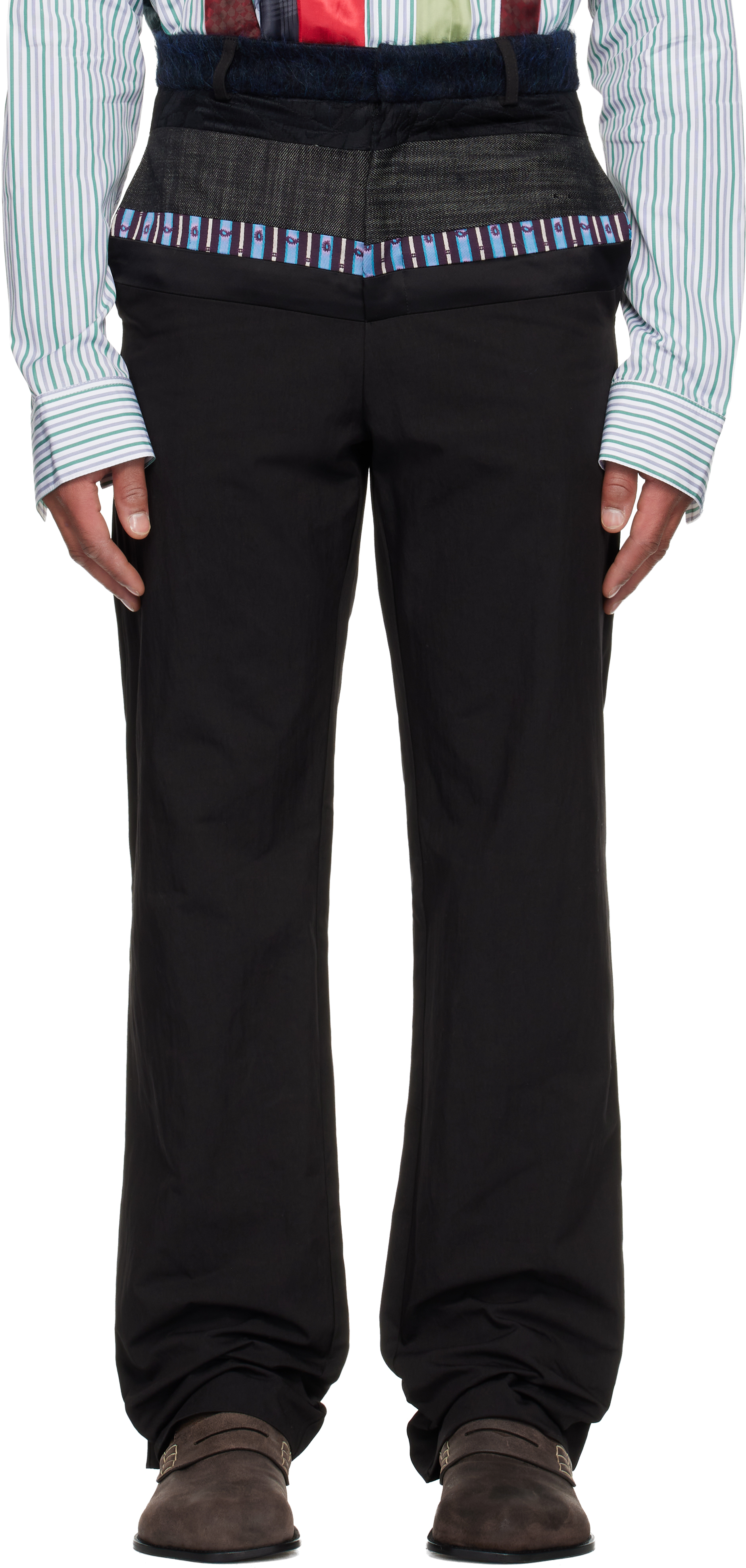 パンツ EDWARD CUMING Kick Up Trousers 22AW パンツ EDWARD CUMING Kick Up Trousers 22AW EDWARD CUMING Kick Up