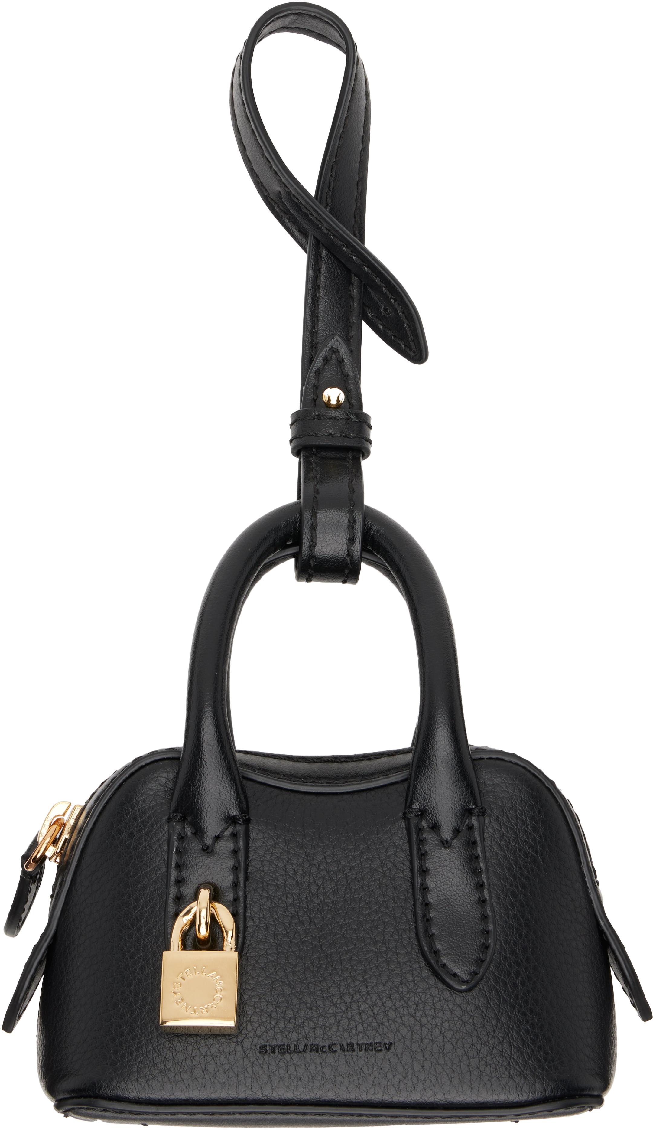 Black Stella Ryder Charm Embossed Keychain