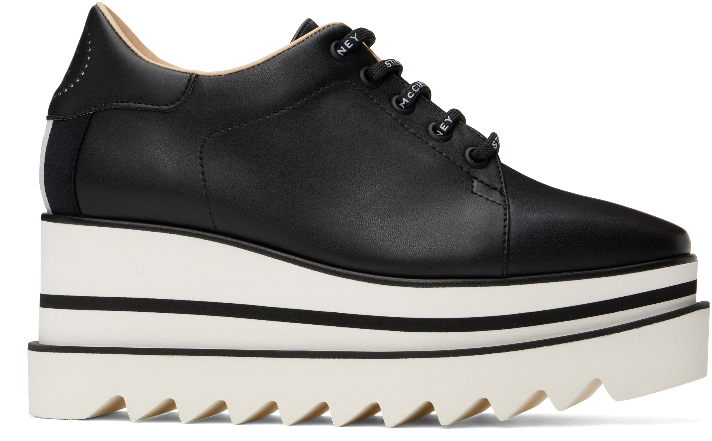 スニーカー SNEAK-ELYSE SNEAKERS Stella McCartney: ブラック&ホワイト Sneak Elyse スニーカー