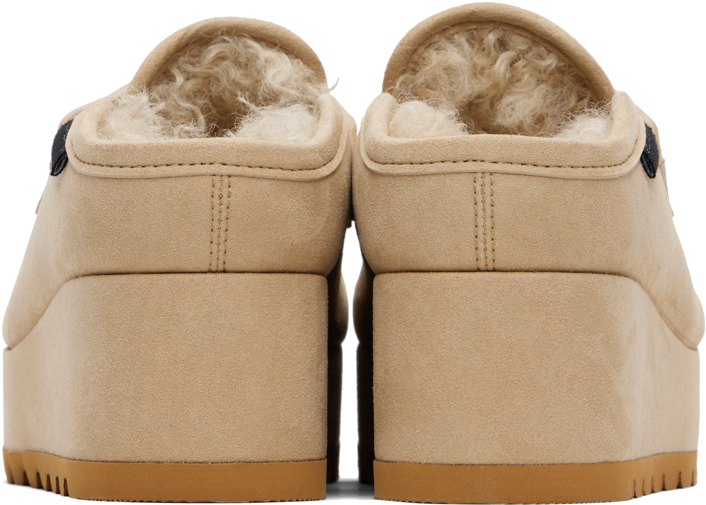 Stella Mccartney Beige Sneak-elyse Platform Loafers