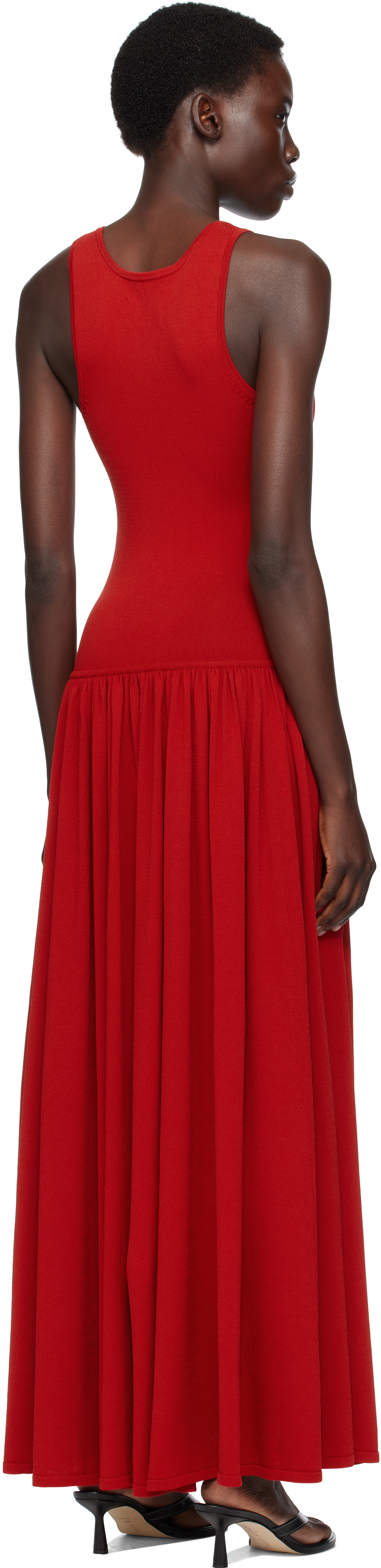 Shop Loulou De Saison Red Jada Maxi Dress