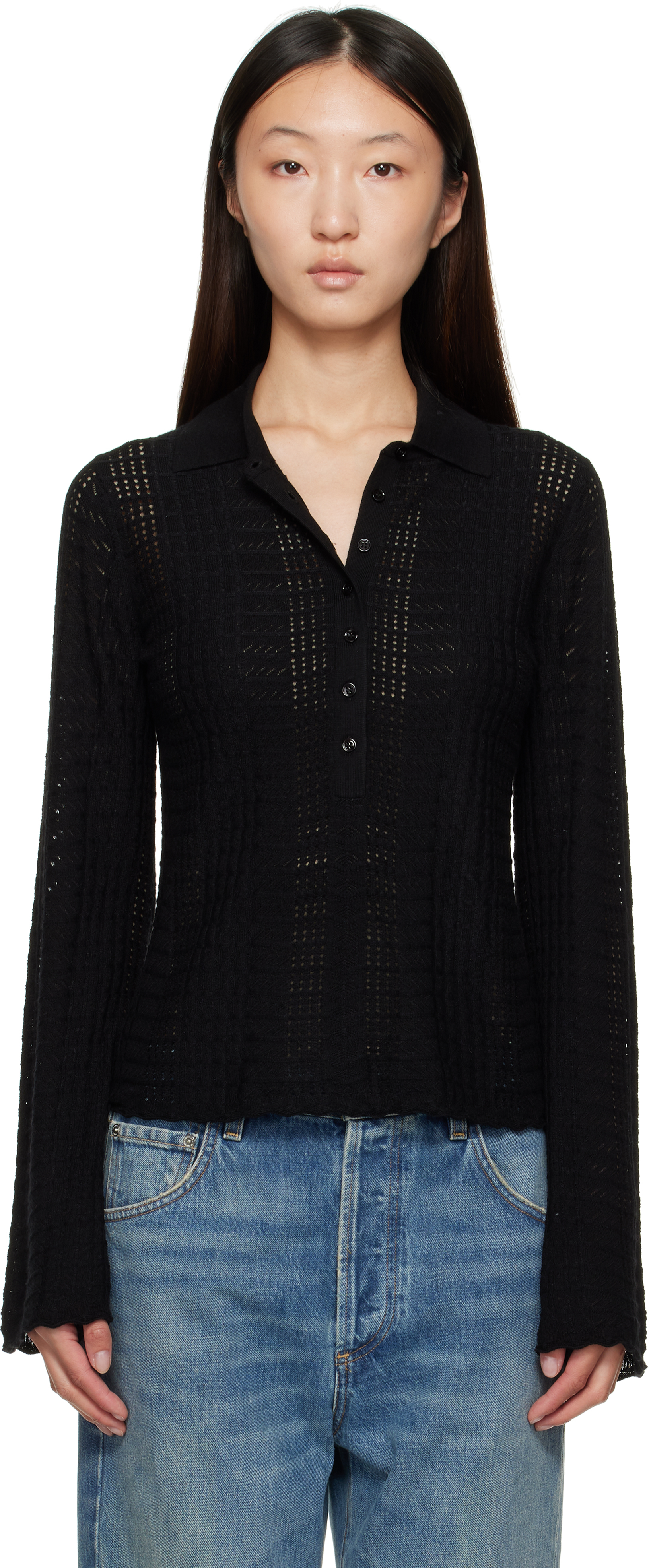 Black Tiha Polo