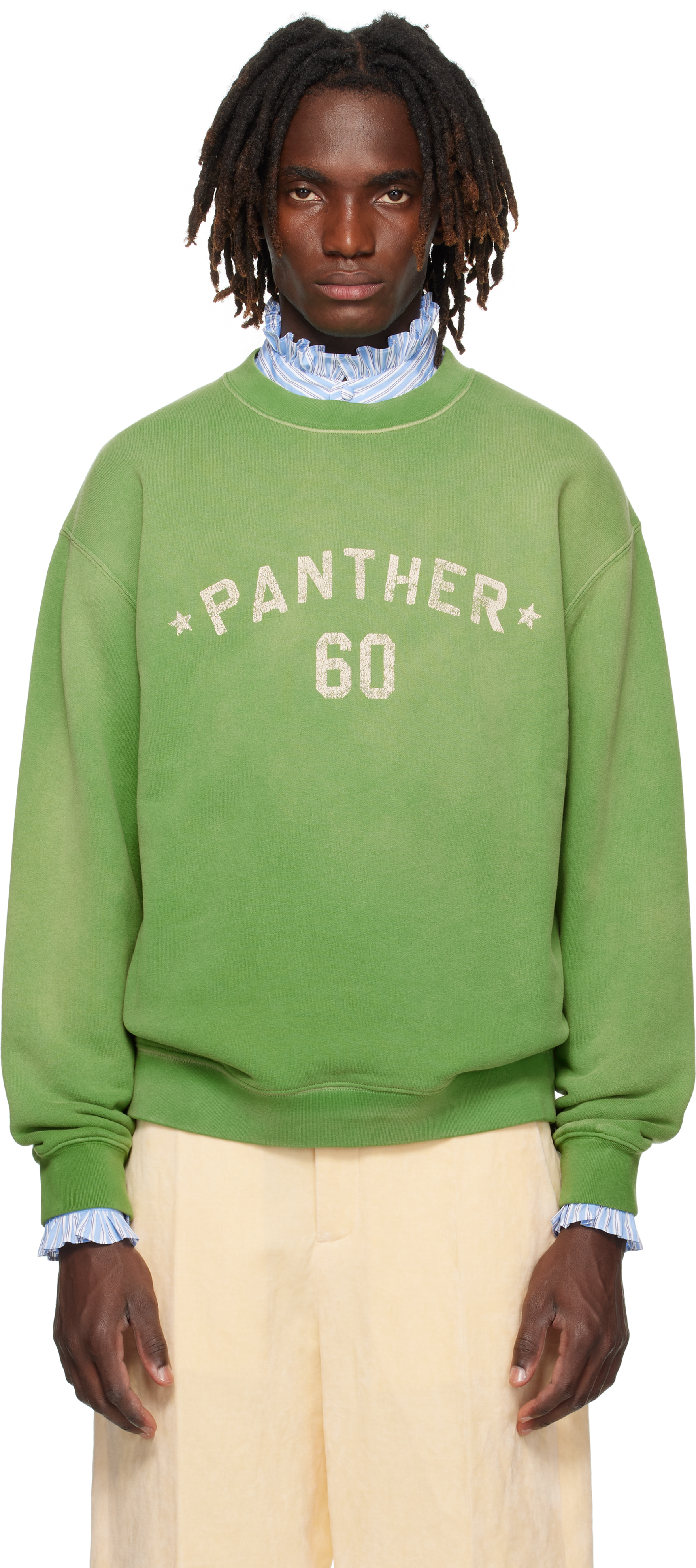 Valentino Garavani Pure Cotton Sweatshirt In Green