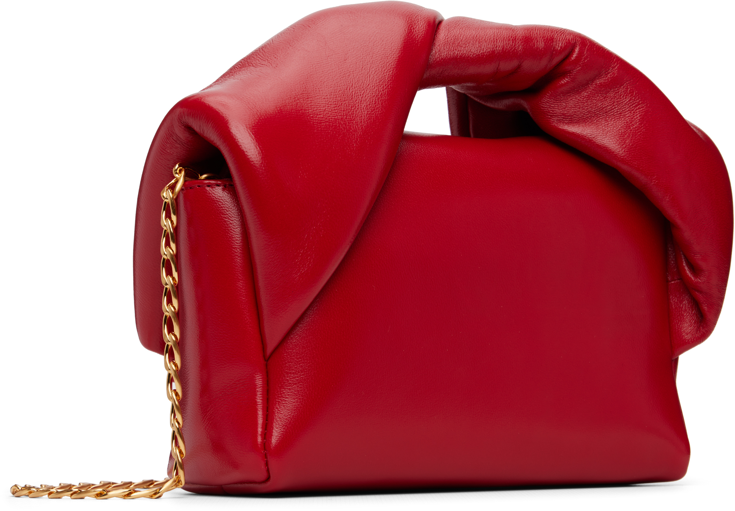 Jw Anderson Red Small Twister Bag