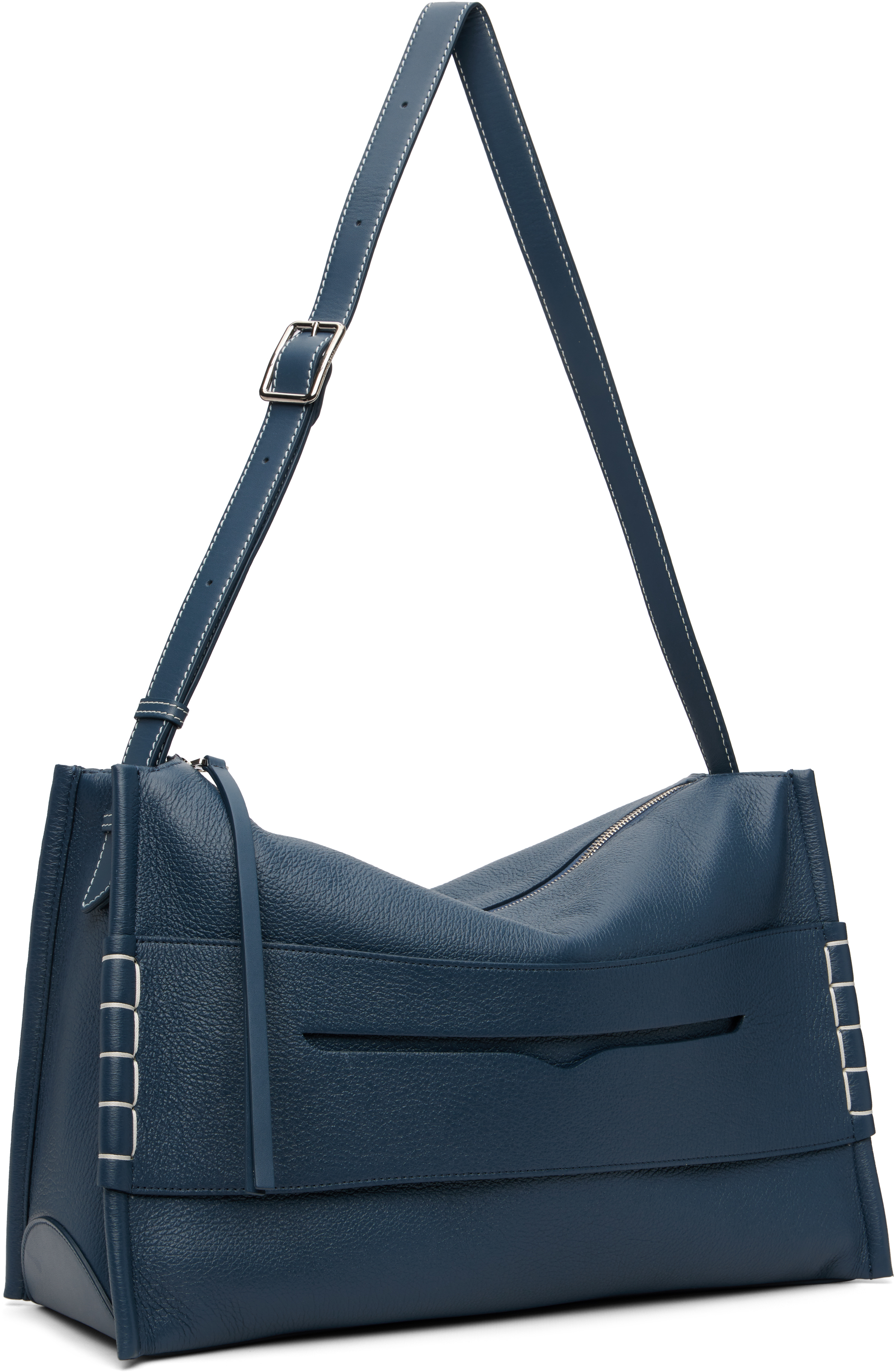 Jw Anderson Blue Messenger Loafer Bag
