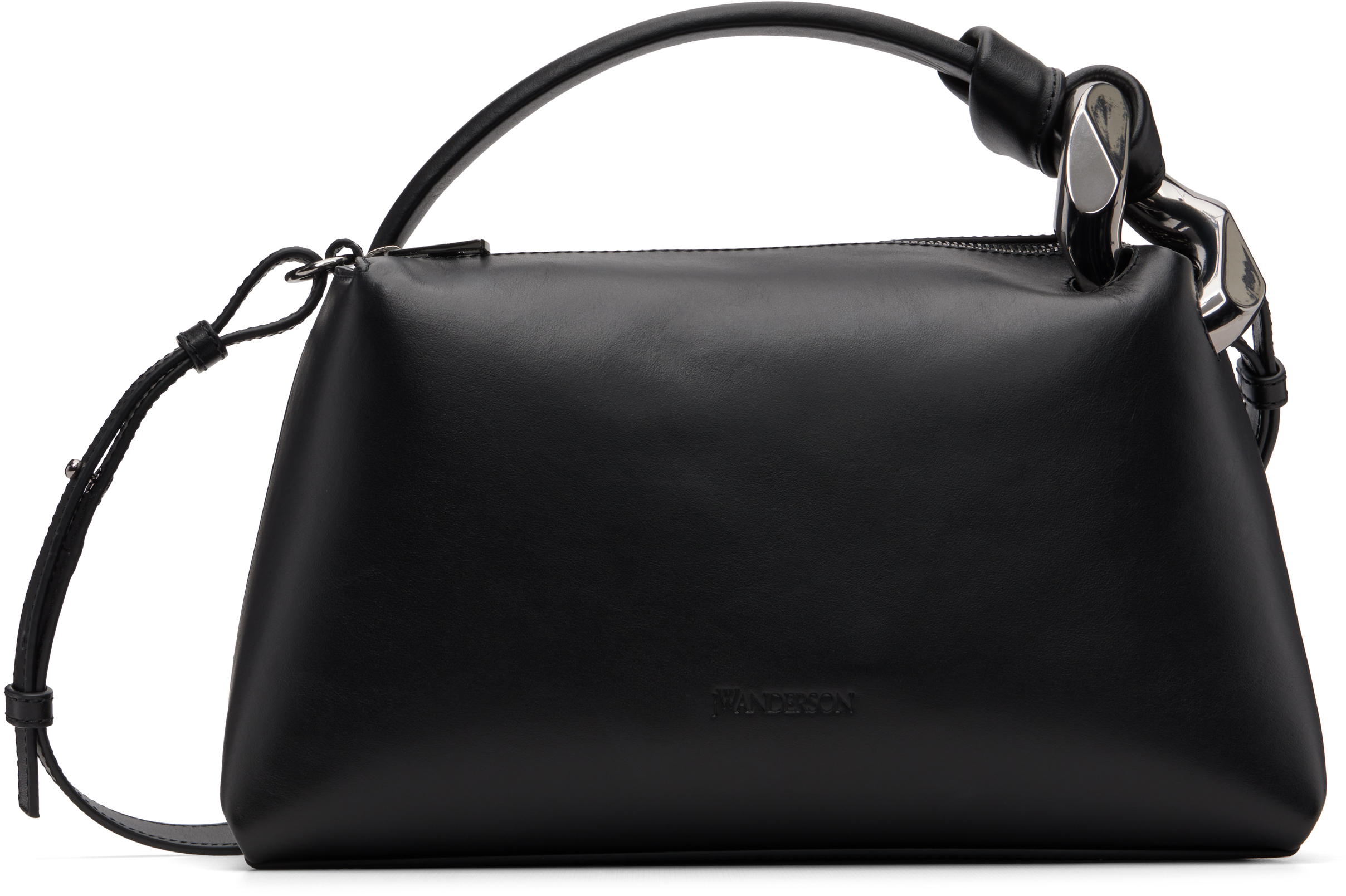 Jw Anderson Black 'the Jwa Small Corner' Bag In Black