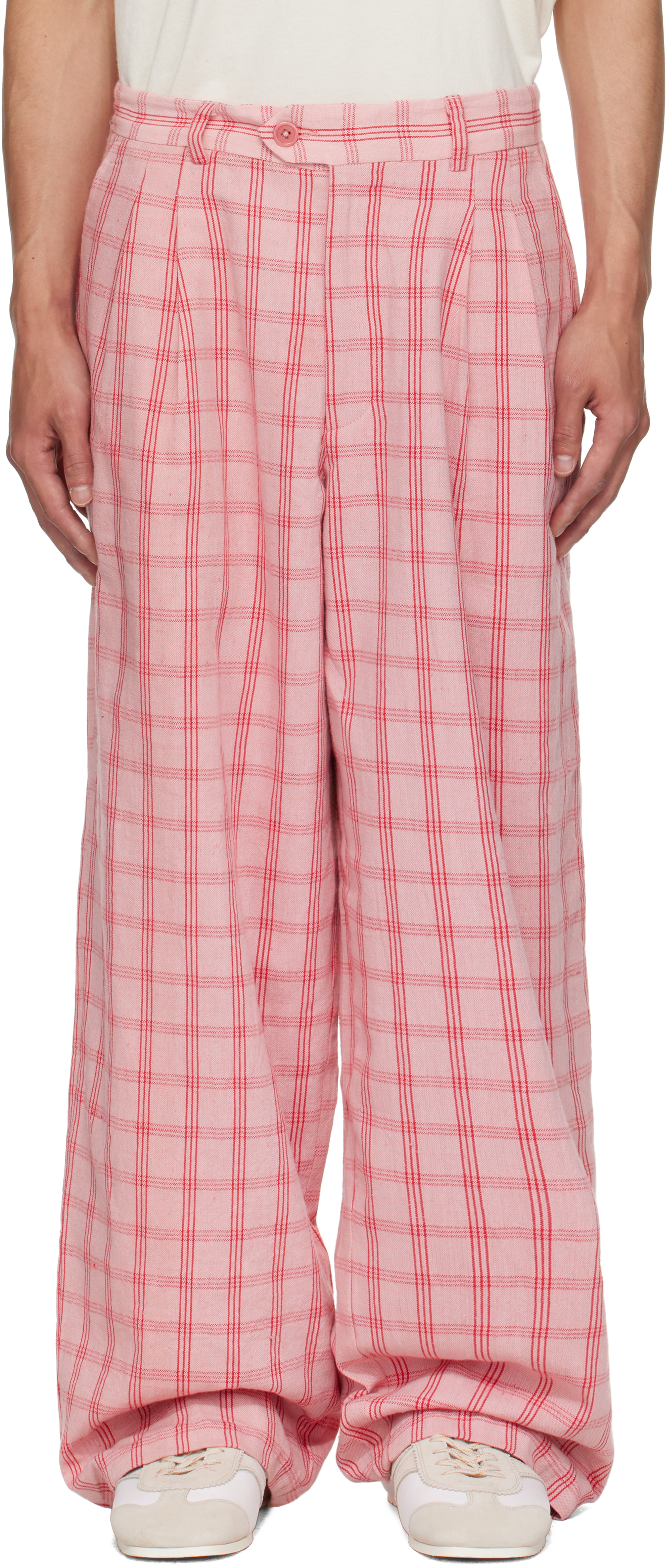 Pink Fenn Trousers