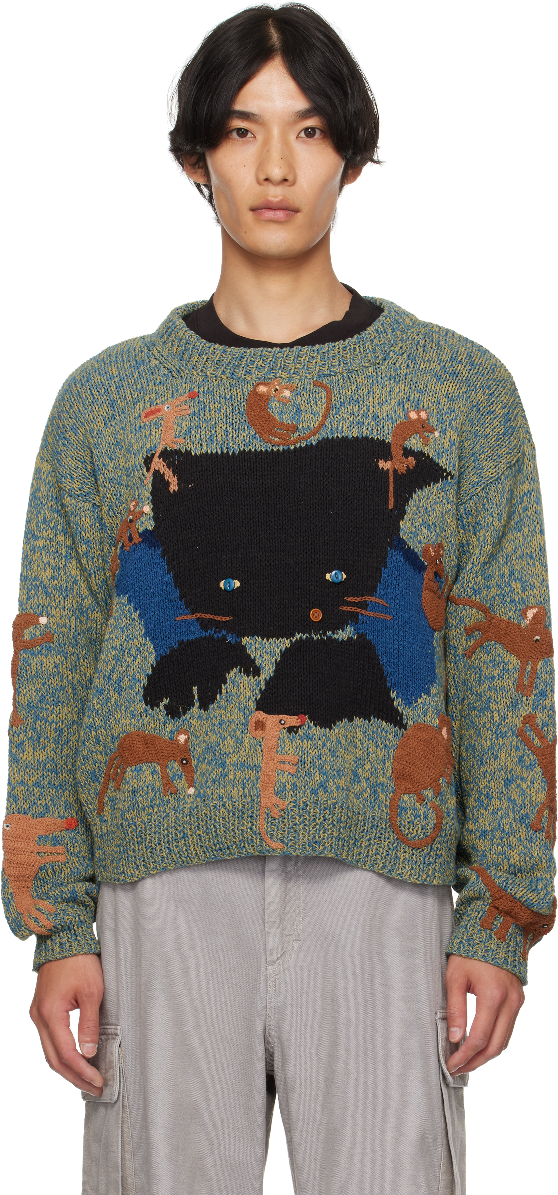 Multicolor Piper Knit Sweater