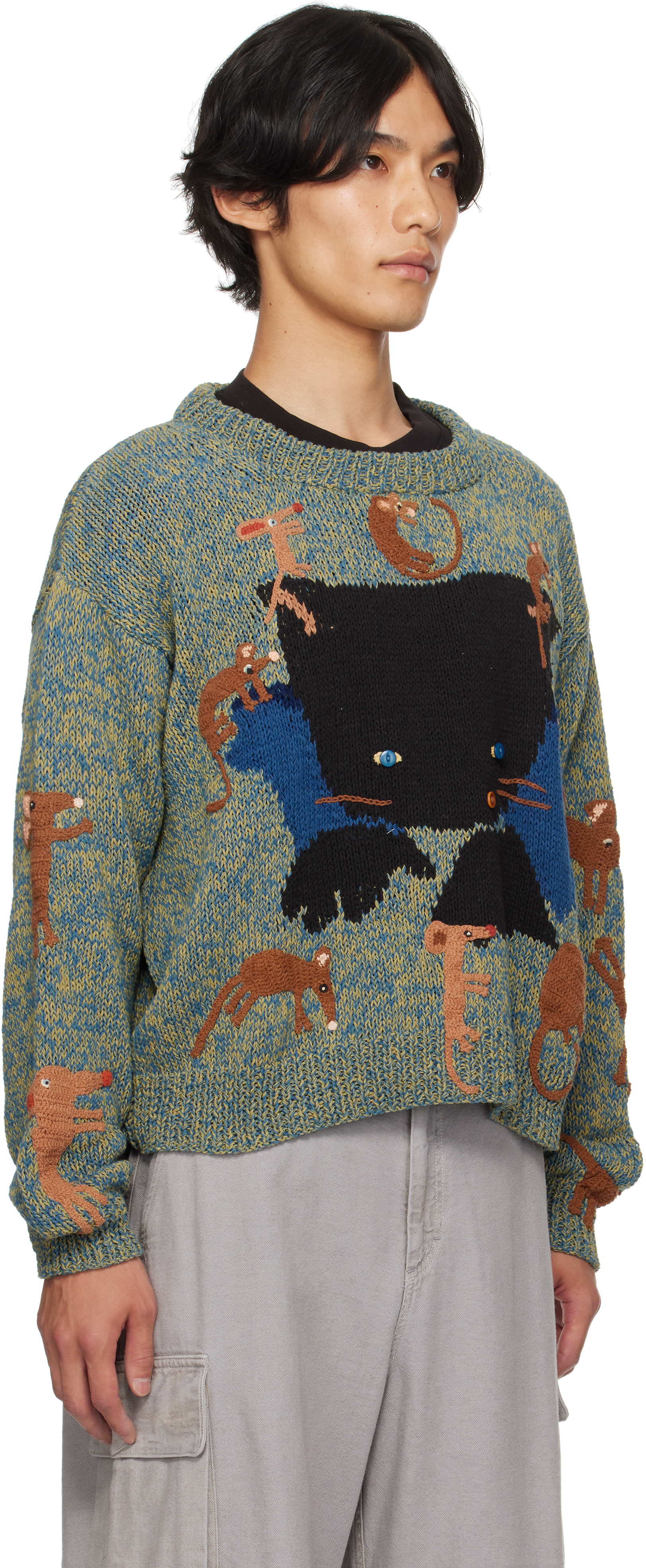Story Mfg. Multicolor Piper Knit Sweater