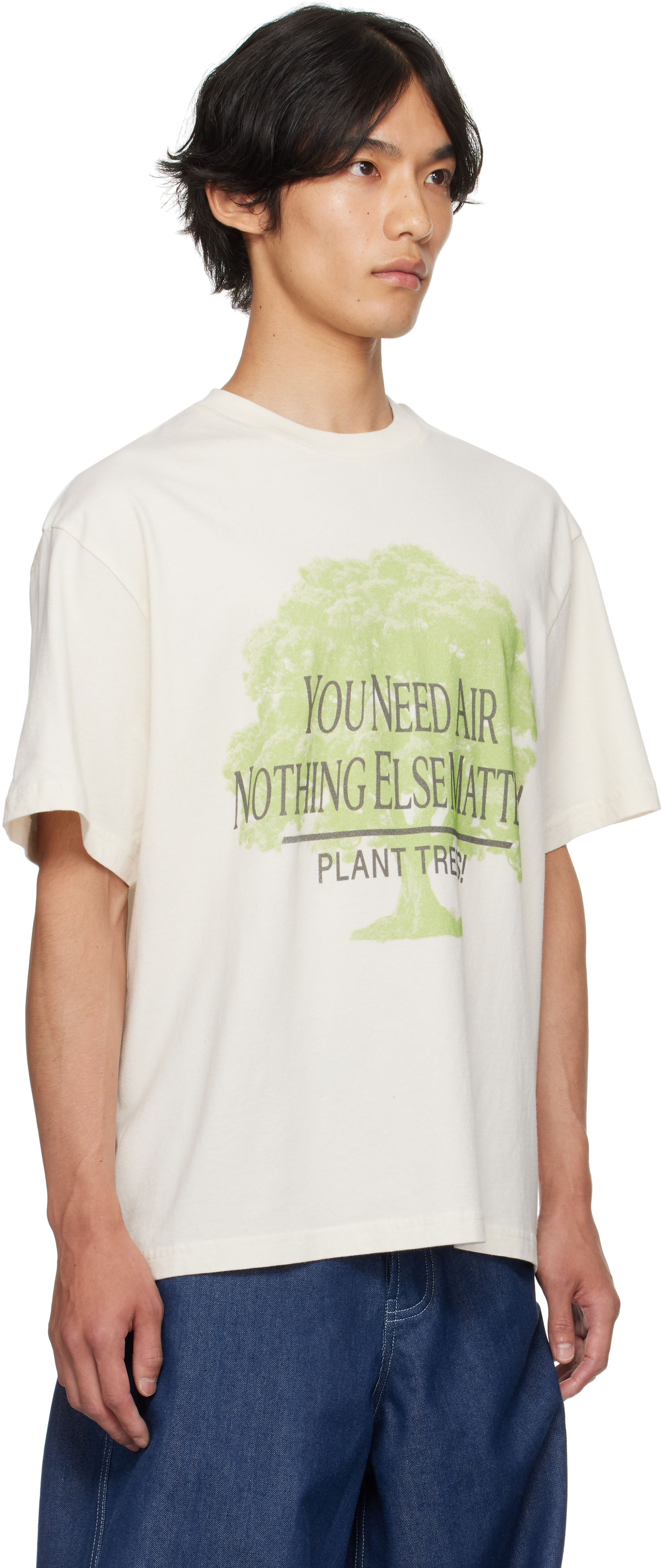 Story Mfg. Off-white Grateful Tee S/s T-shirt