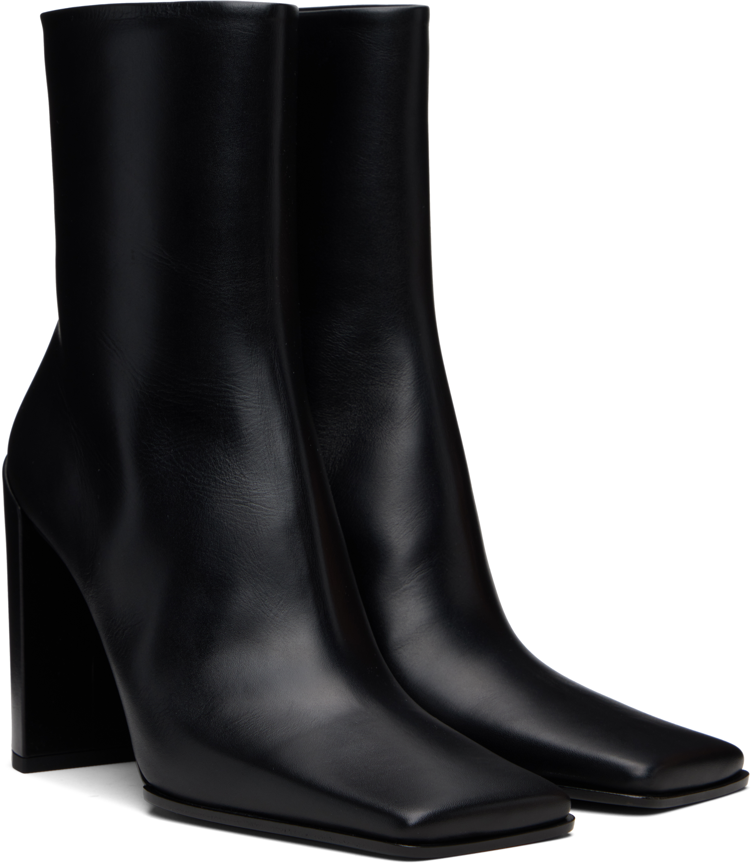 Alaïa Alaia Women Square-toe Ankle Boots In Multi