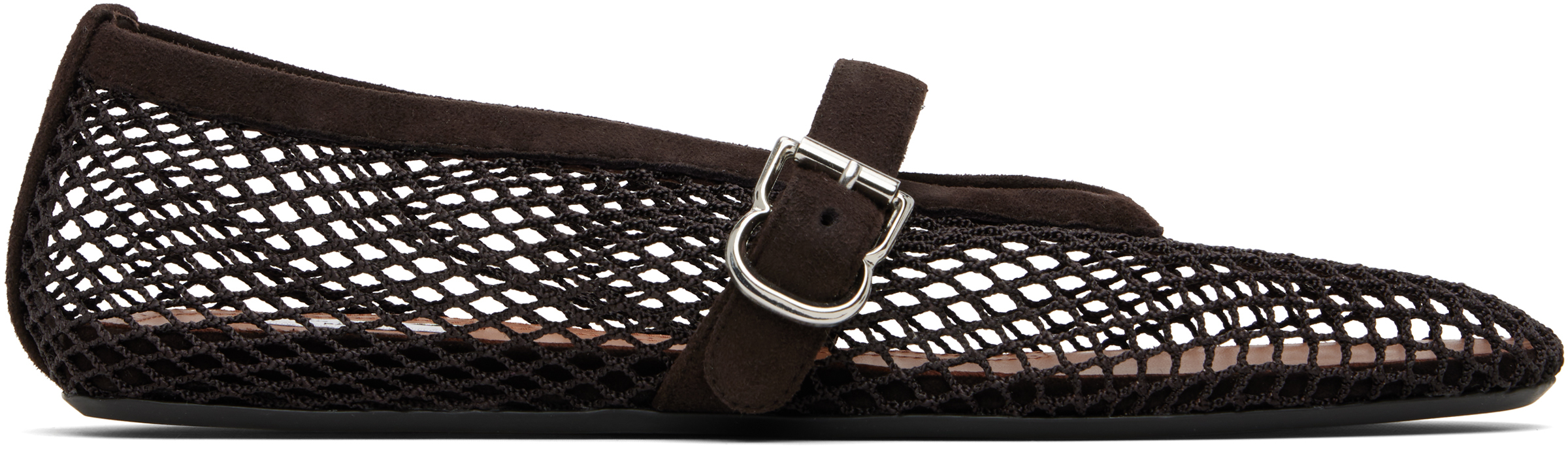 Alaïa Alaia Women Mesh Flat Ballerinas