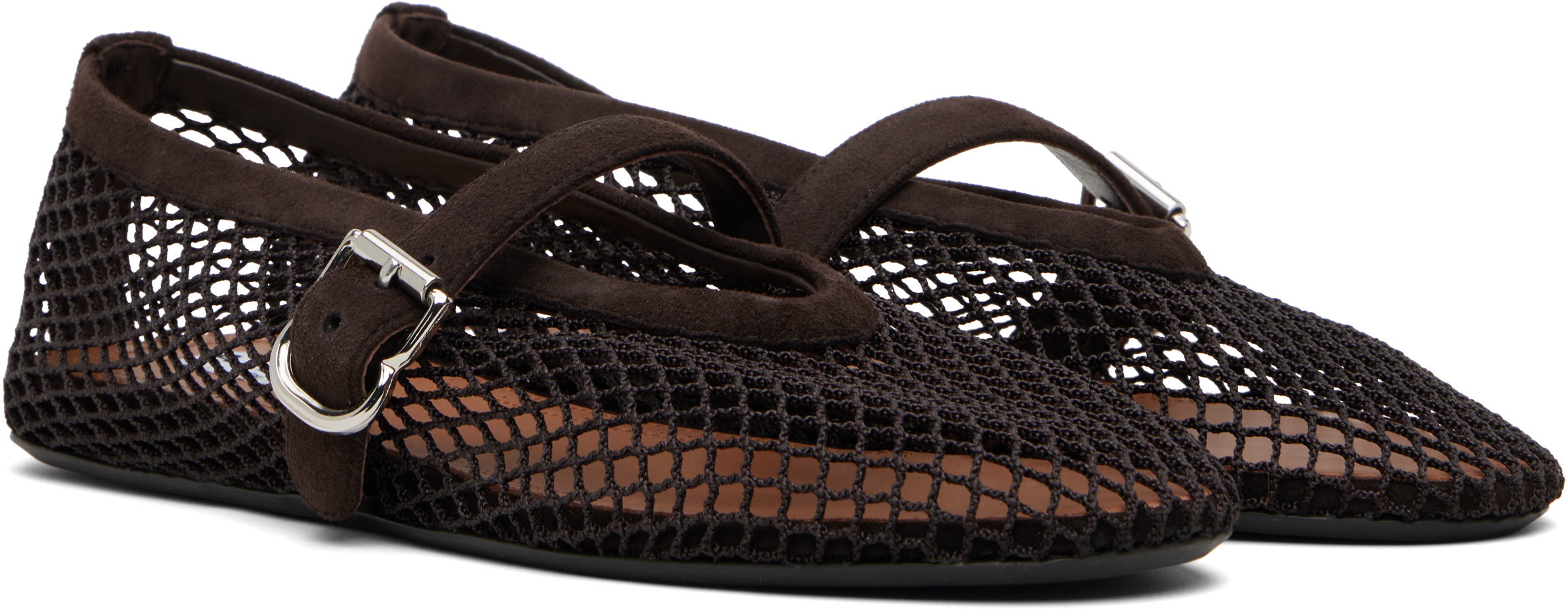 Alaïa Alaia Women Mesh Flat Ballerinas