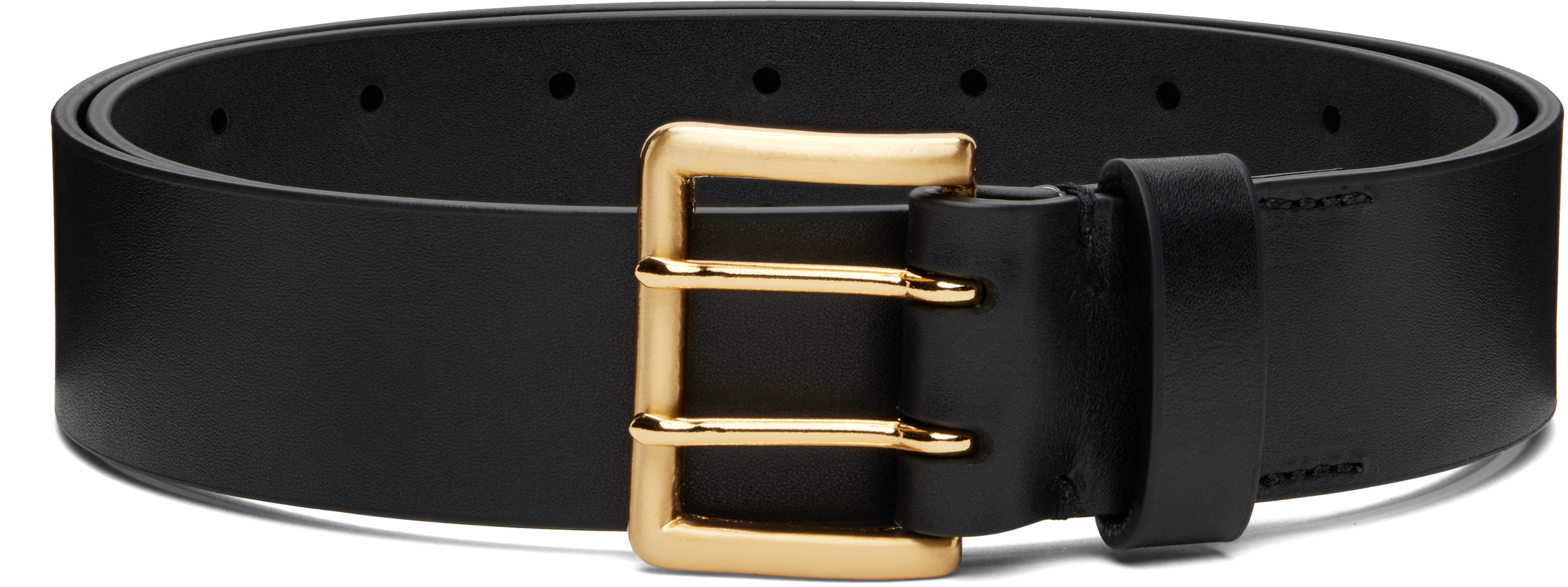 小物 AURALEE DOUBLE RING BUCKLE BELT ASK availability First)AURALEE DOUBLE RING BUCKLE BELT new