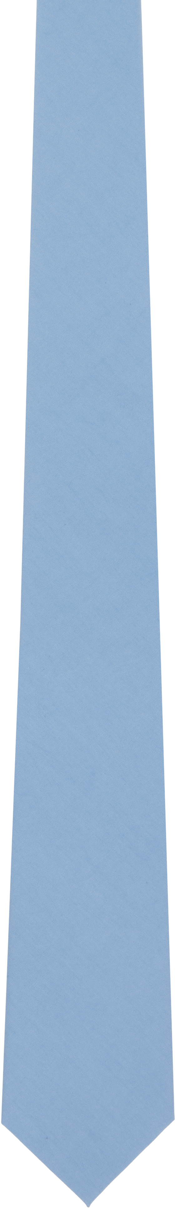 AURALEE: Blue Washed Finx Tie | SSENSE