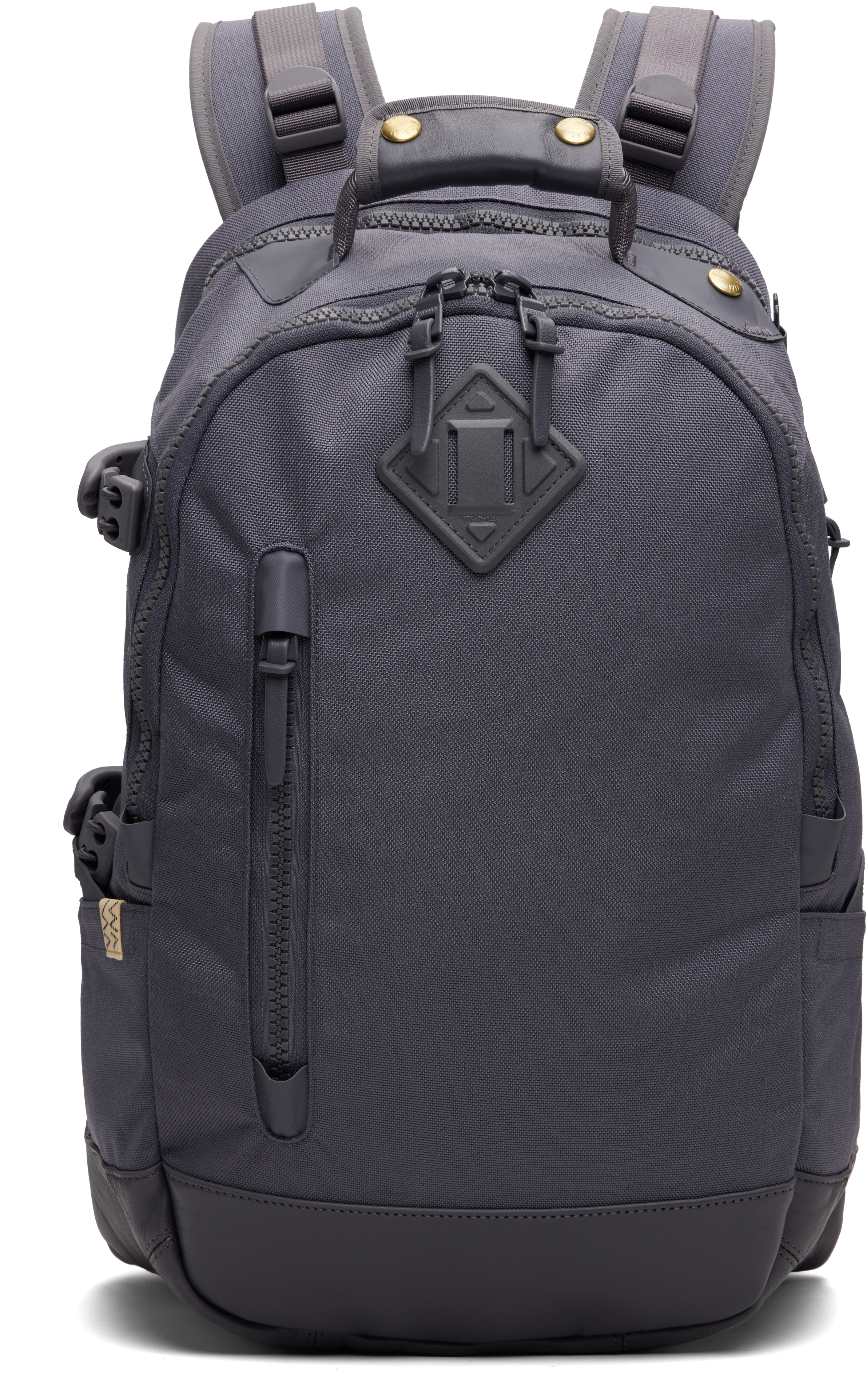 visvim: Gray Cordura 20L Backpack | SSENSE UK