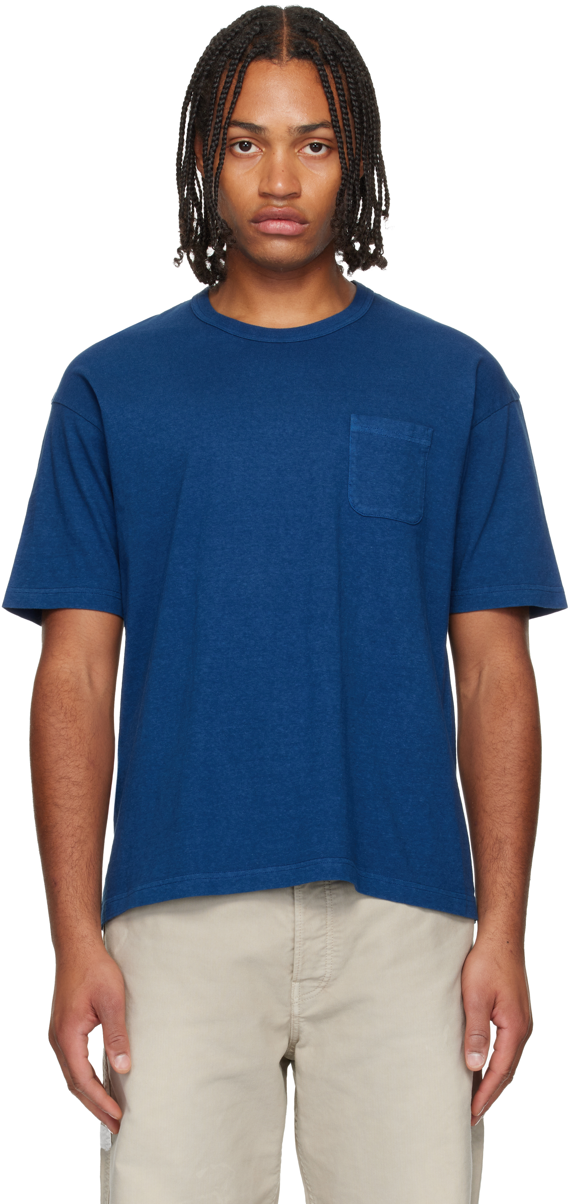 visvim: Blue Jumbo T-shirt | SSENSE