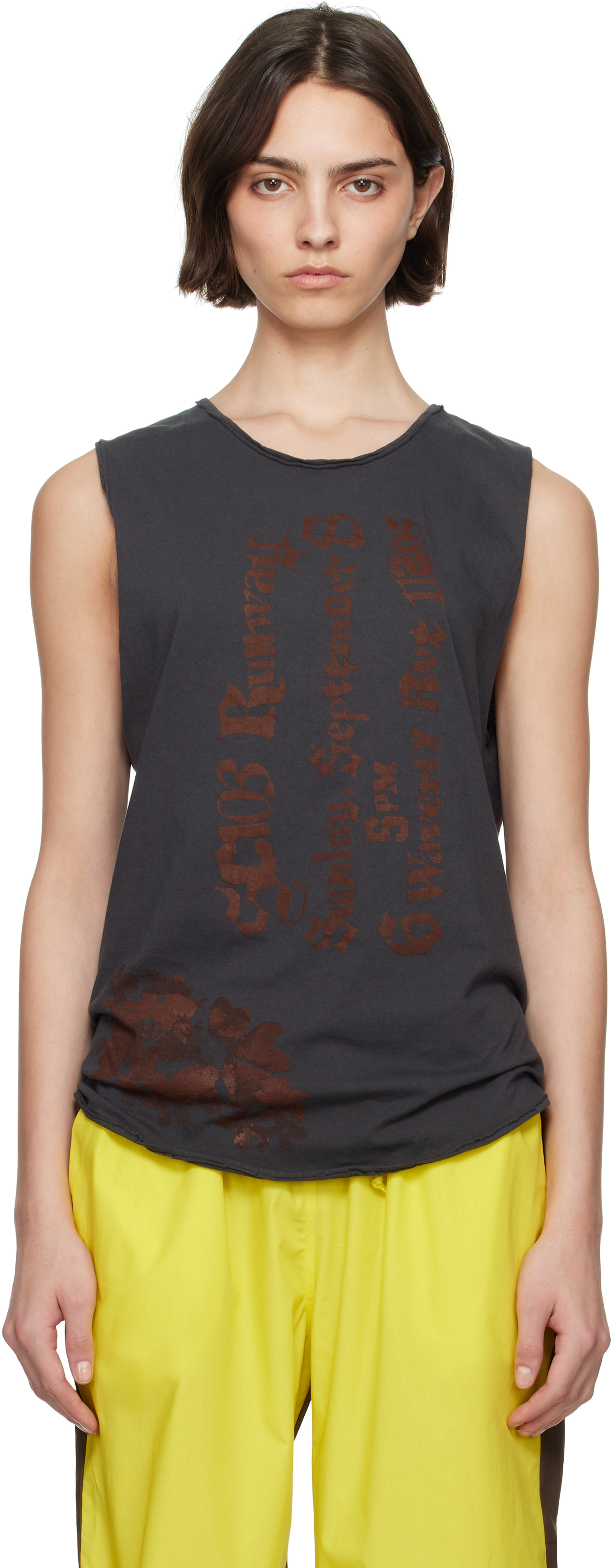 Gray Promo Tank Top