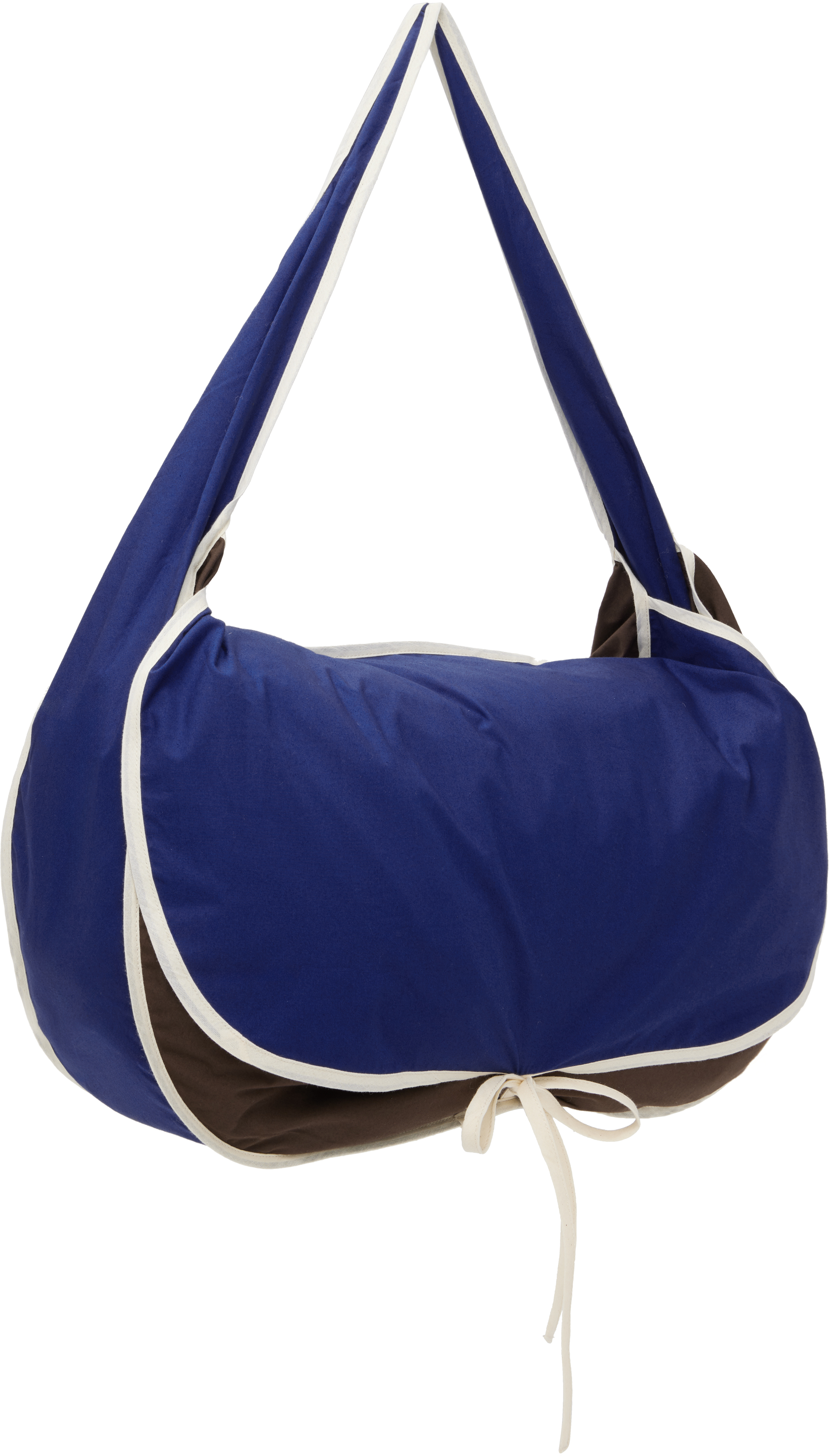 Sc103 Blue & Brown Passage Bag In Relay
