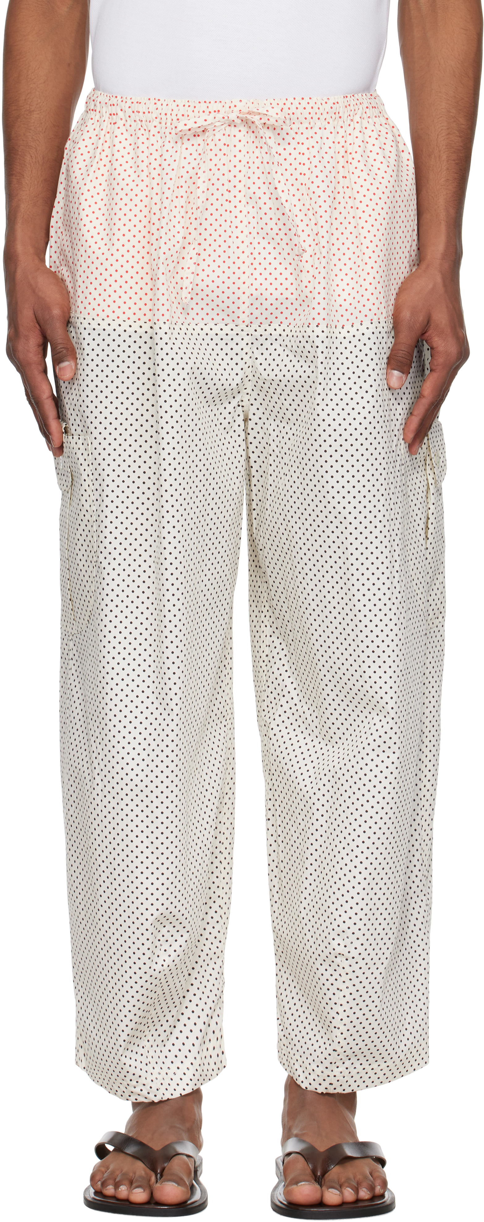 Green Margin Trousers
