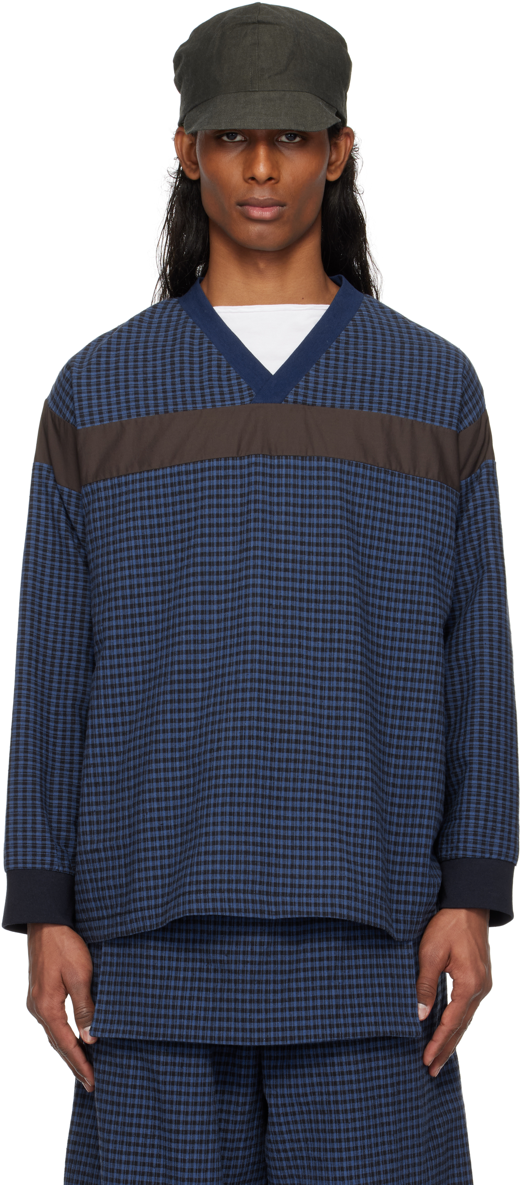 SSENSE Exclusive Navy Staff Top