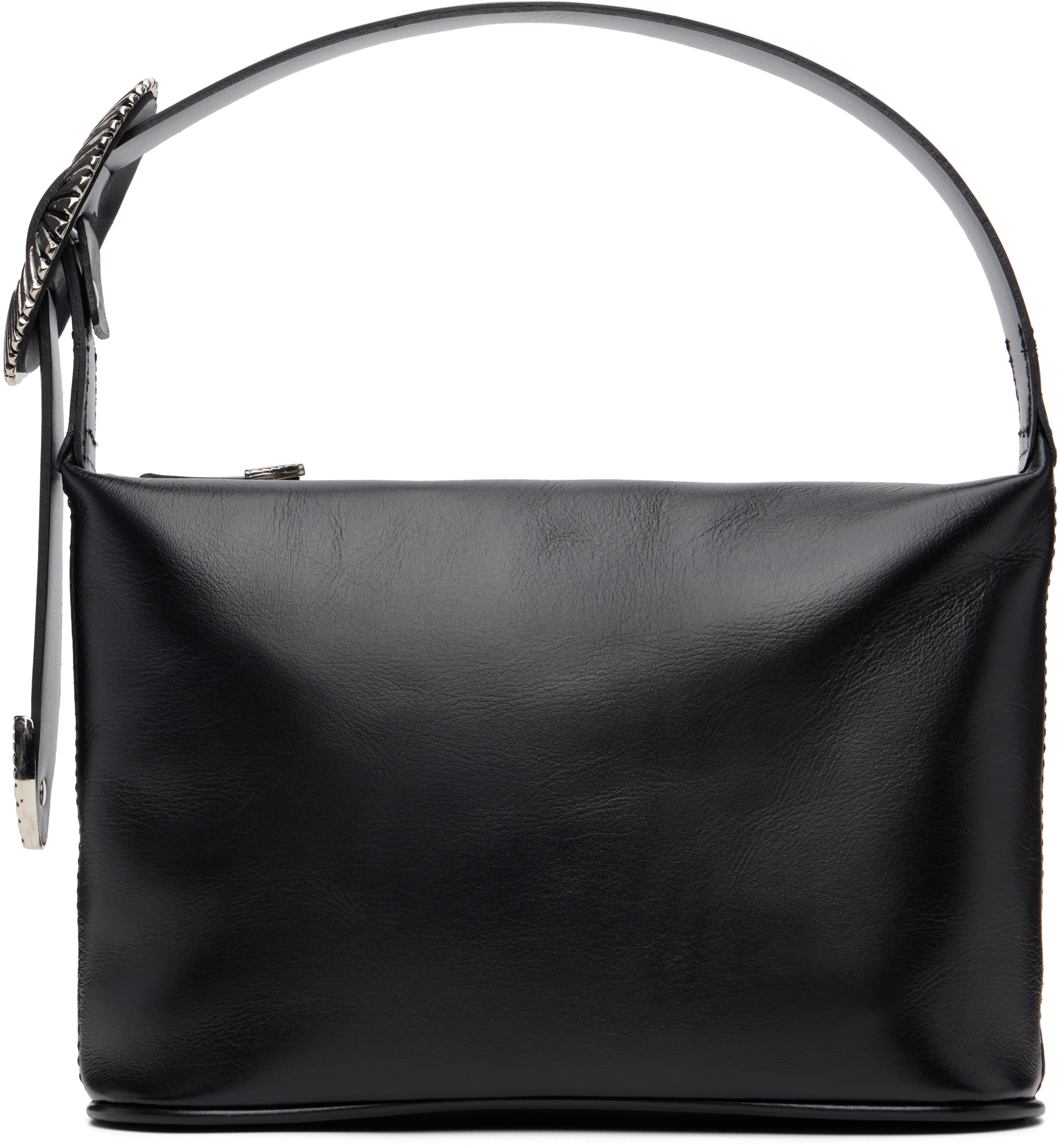 Black Leather Mini Bag