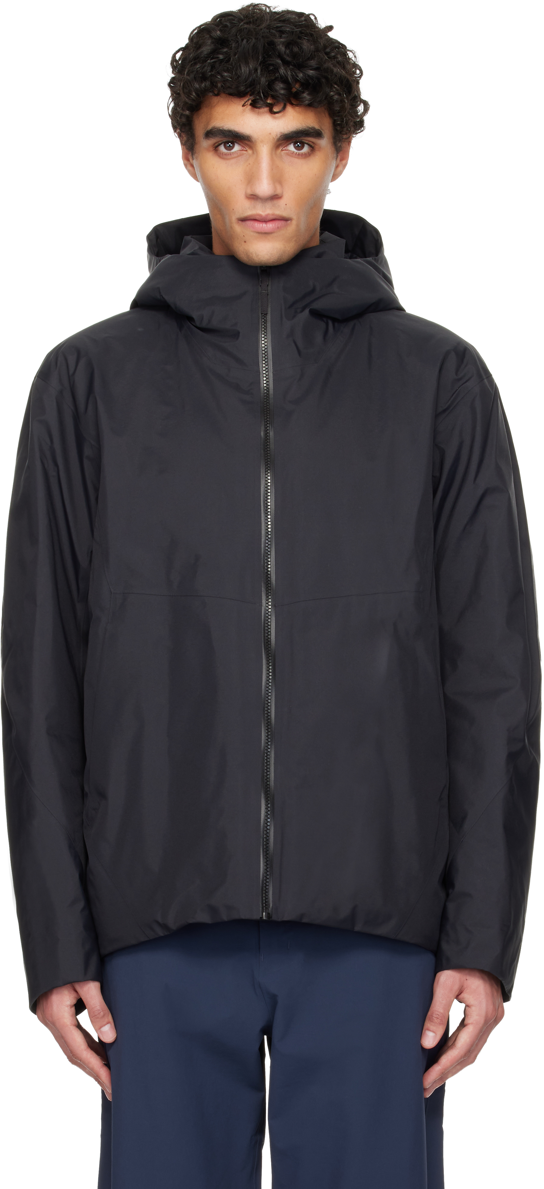 Veilance: Black Diode Insulated Jacket | SSENSE Canada