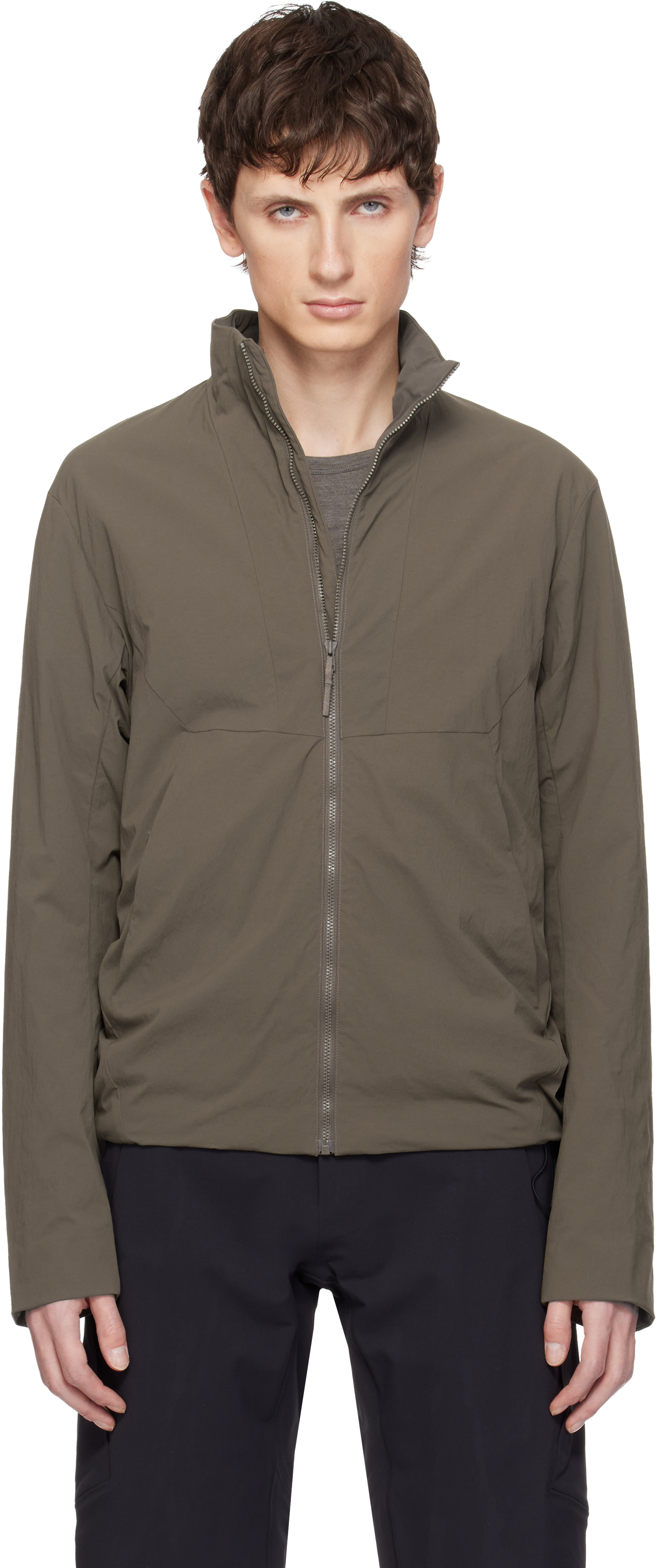 Veilance: トープ Mionn 中綿 ジャケット | SSENSE 日本