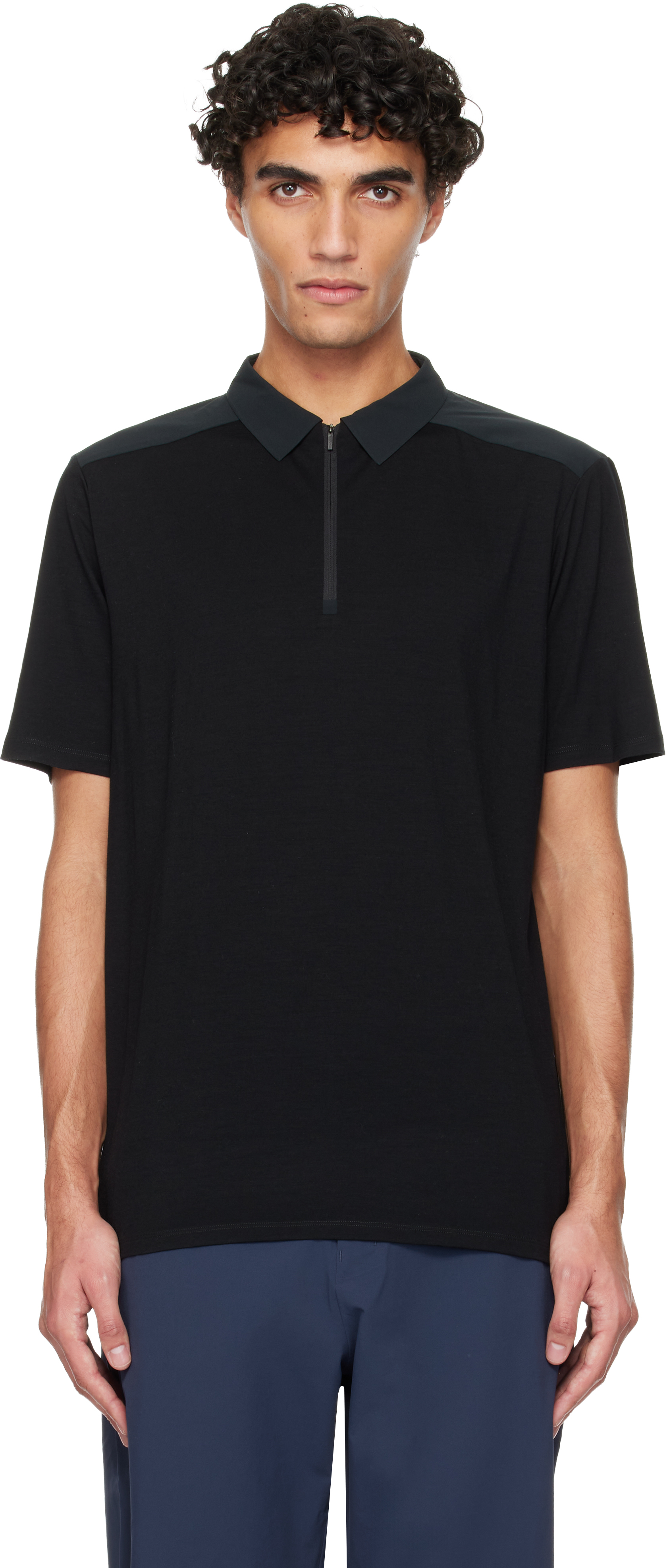 トップス VEILANCE FRAME SS POLO SHIRT BLACK XL ARC'TERYX VEILANCE(アークテリクス ヴェイランス) 