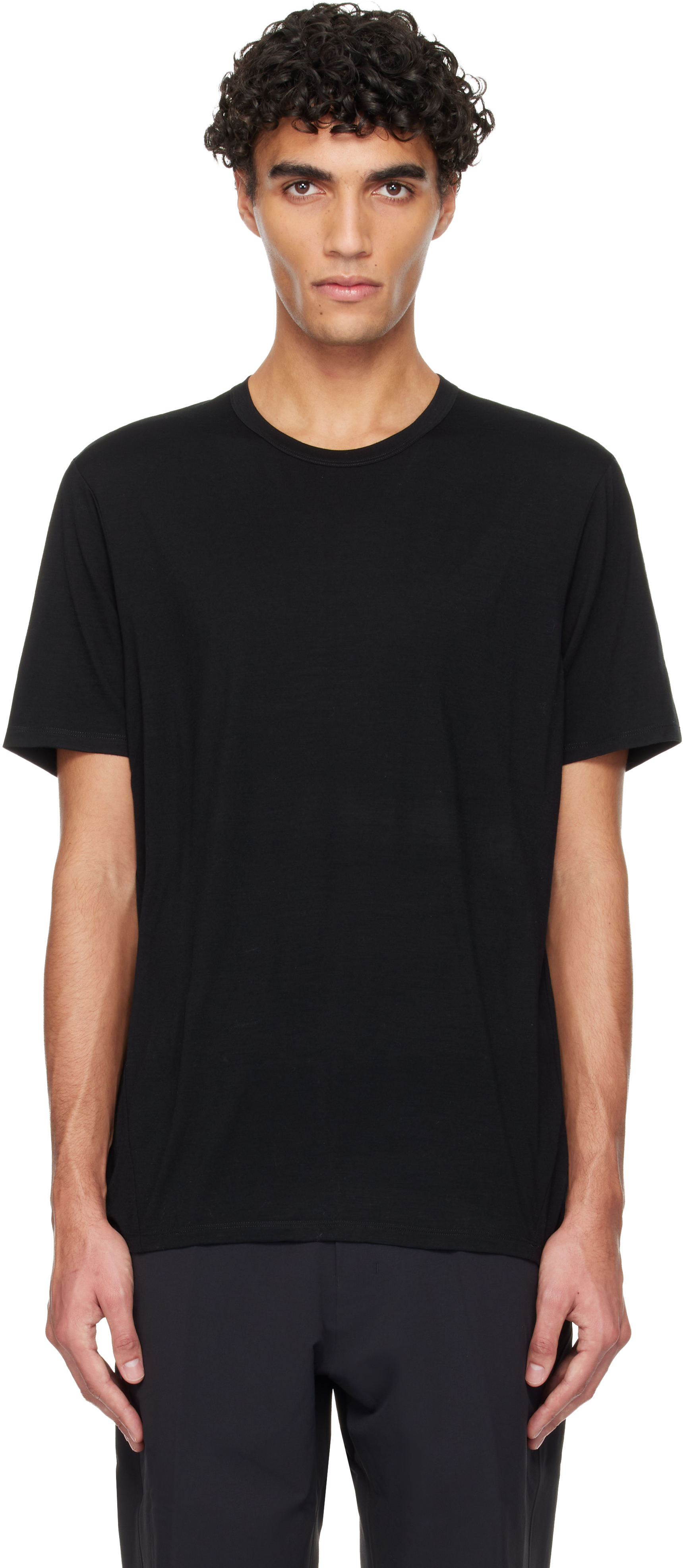 Veilance: Black Frame SS T-shirt | SSENSE UK