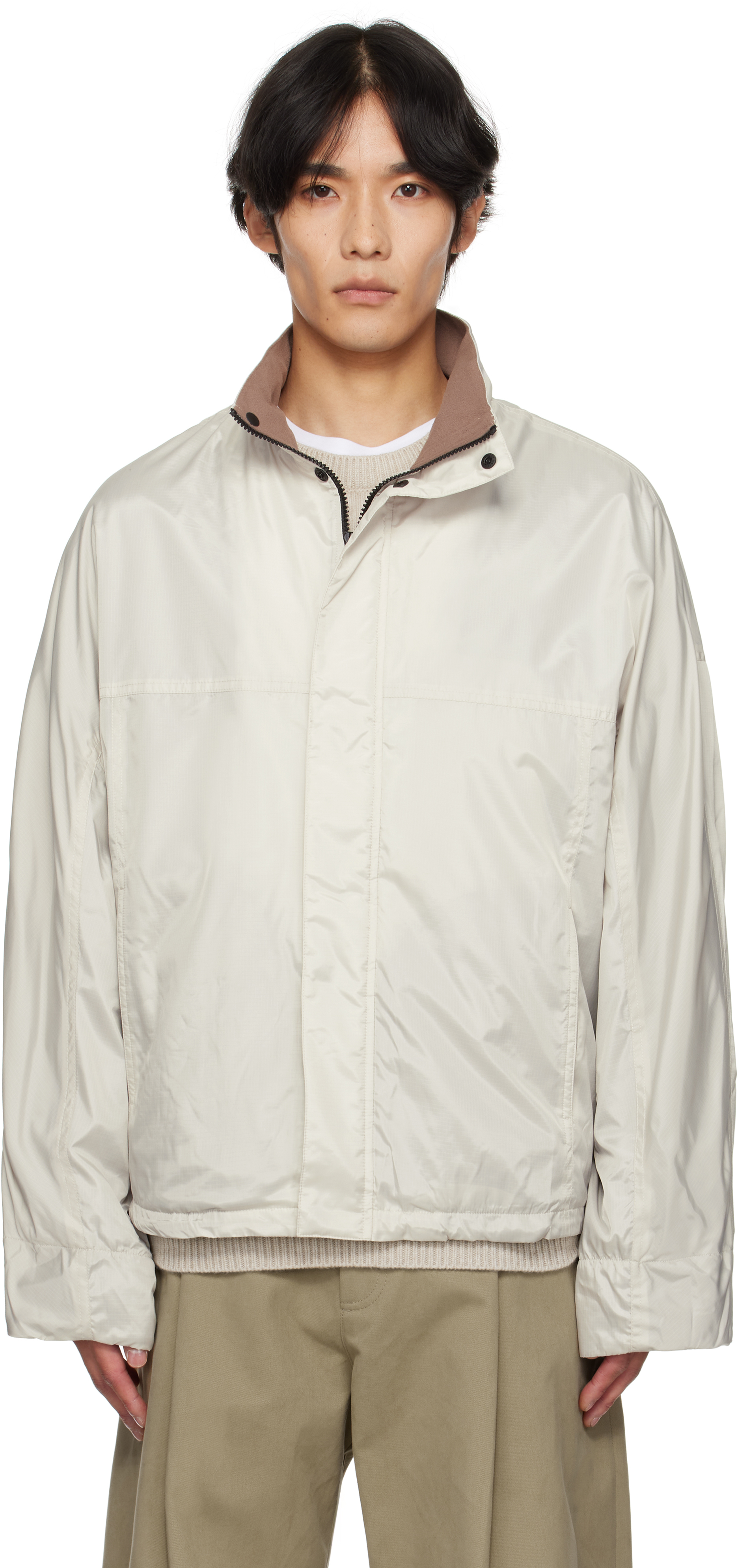 Le17septembre Beige Shelled Jacket In Neutral