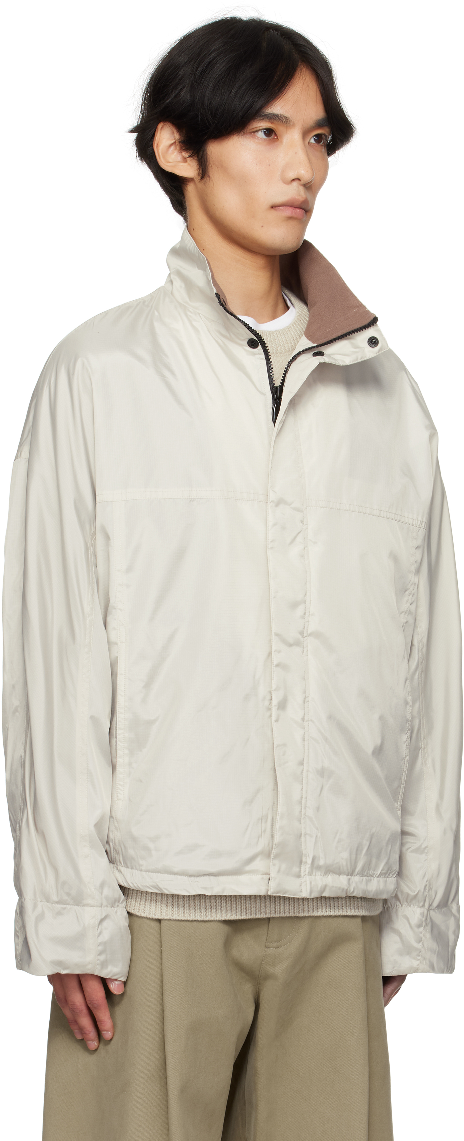 Le17septembre Beige Shelled Jacket In Neutral