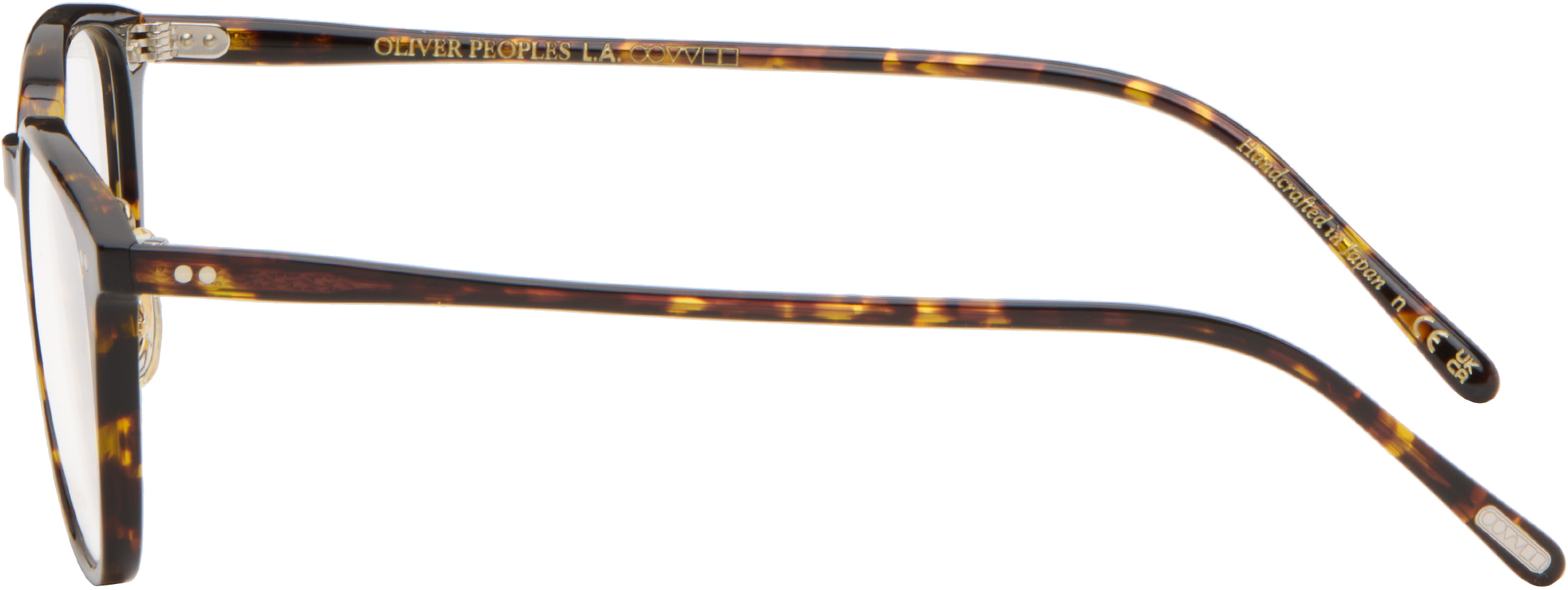 Oliver Peoples Brown Sobel Glasses In Black