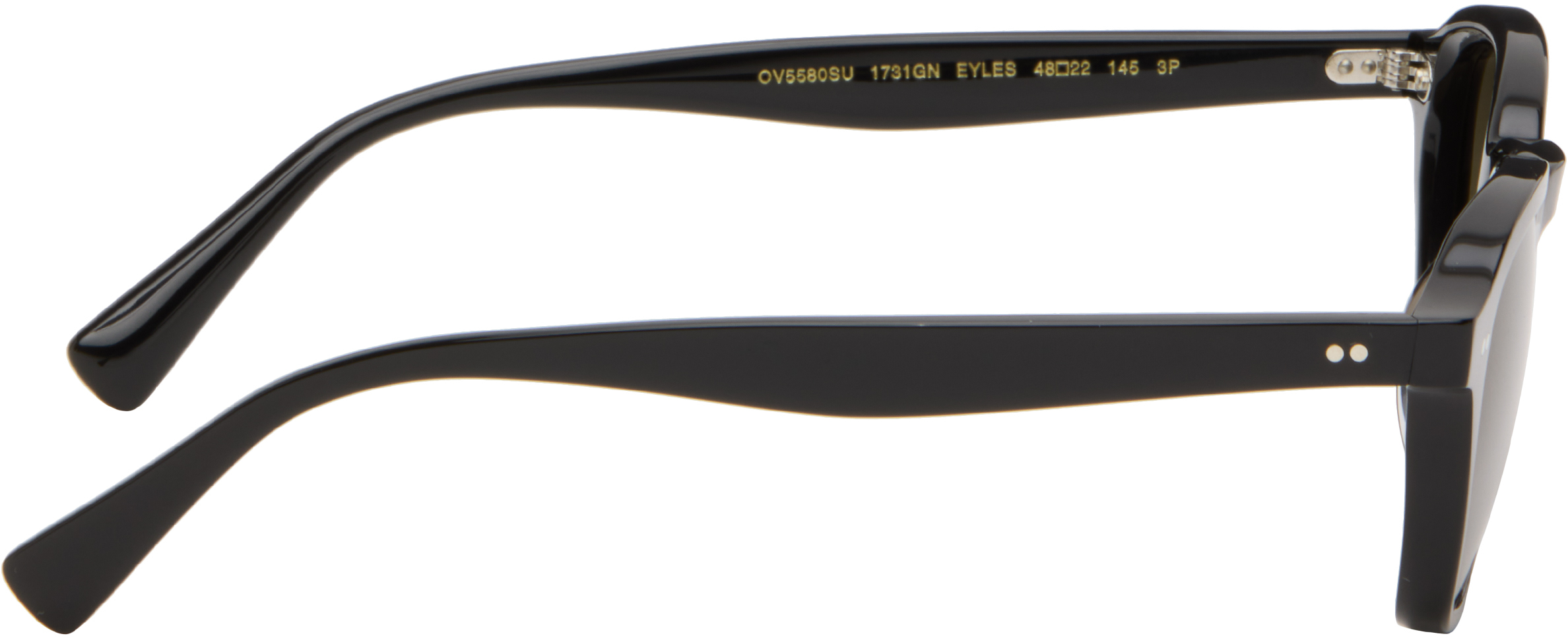 Oliver Peoples Black Eyles Sunglasses In Black