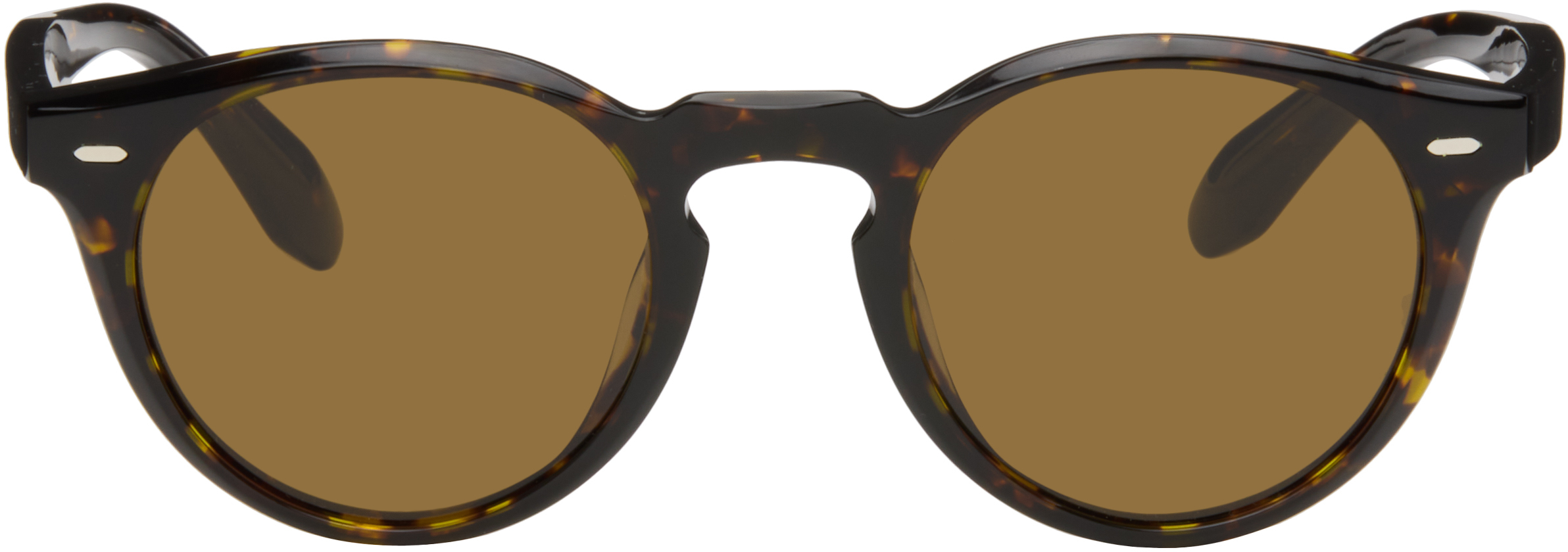 Oliver Peoples Brown N.07 Sunglasses
