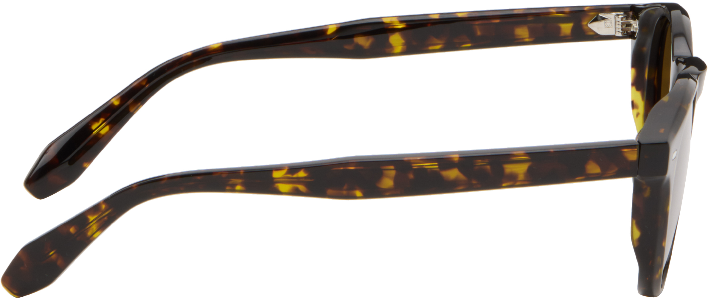 Oliver Peoples Brown N.07 Sunglasses In Brown