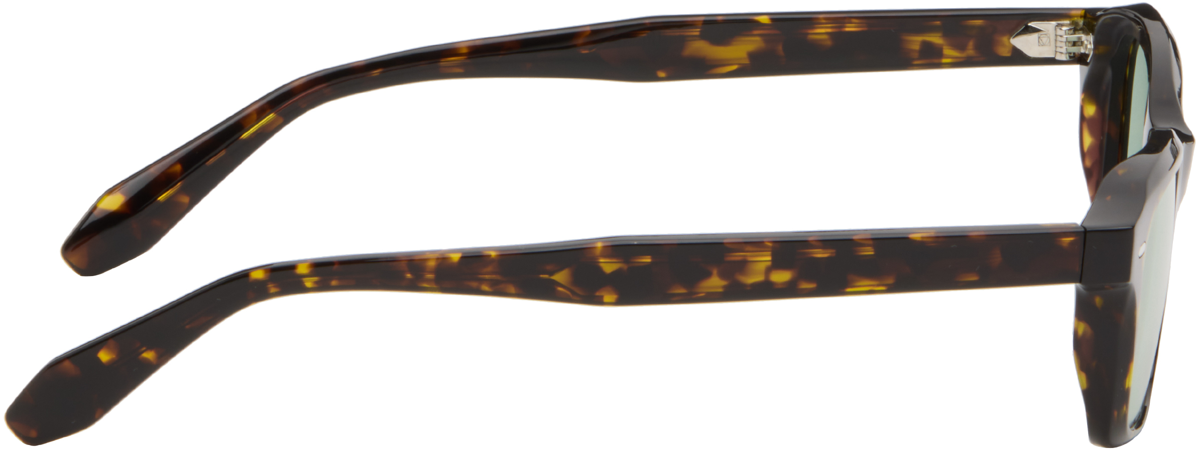 Oliver Peoples Brown N.08 Sunglasses In Black