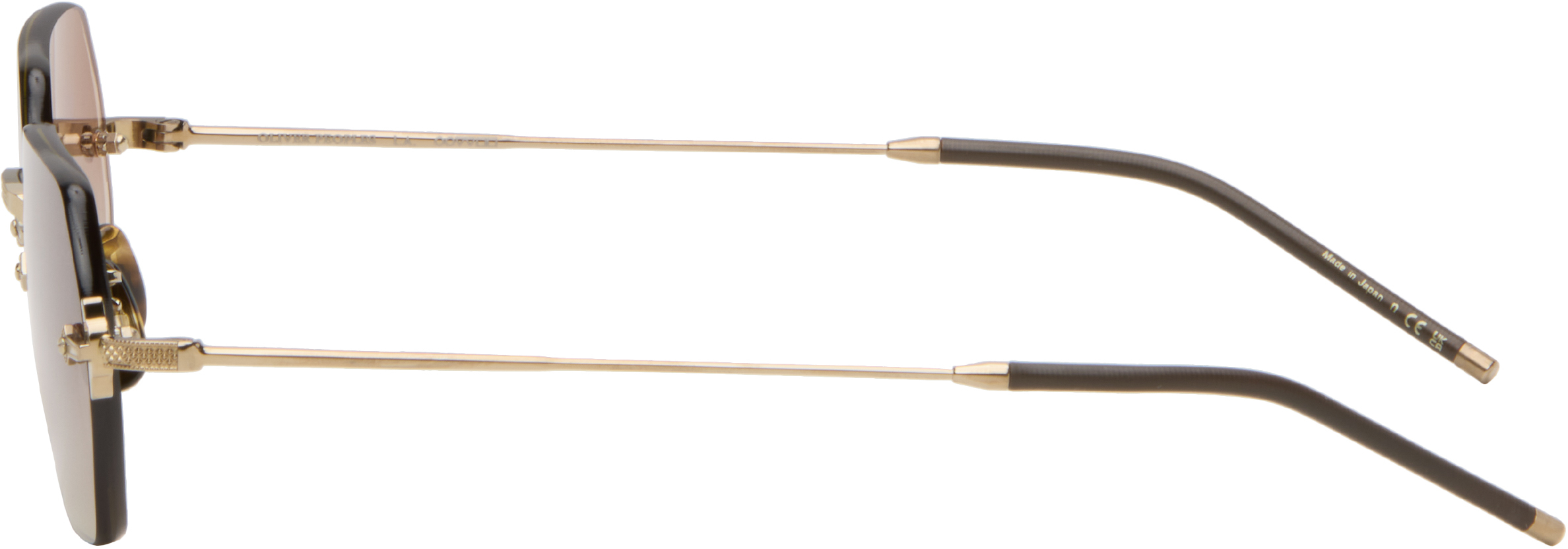 Oliver Peoples Gold Tk-13 Sunglasses In Gold