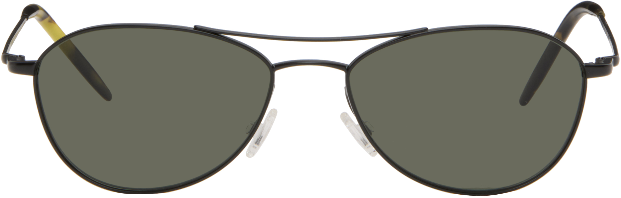 Oliver Peoples Black Aero Ii Sunglasses In Gray