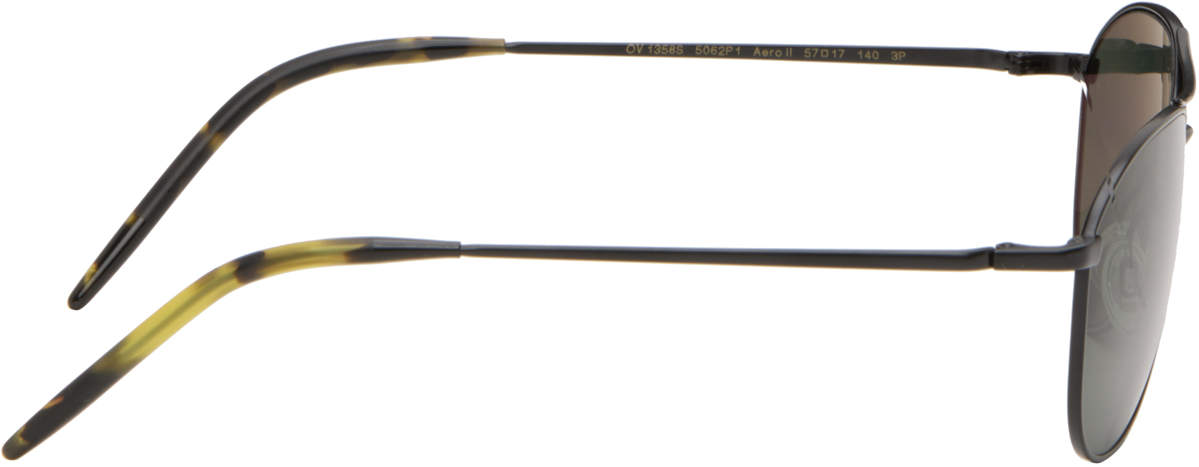 Oliver Peoples Black Aero Ii Sunglasses In Gray