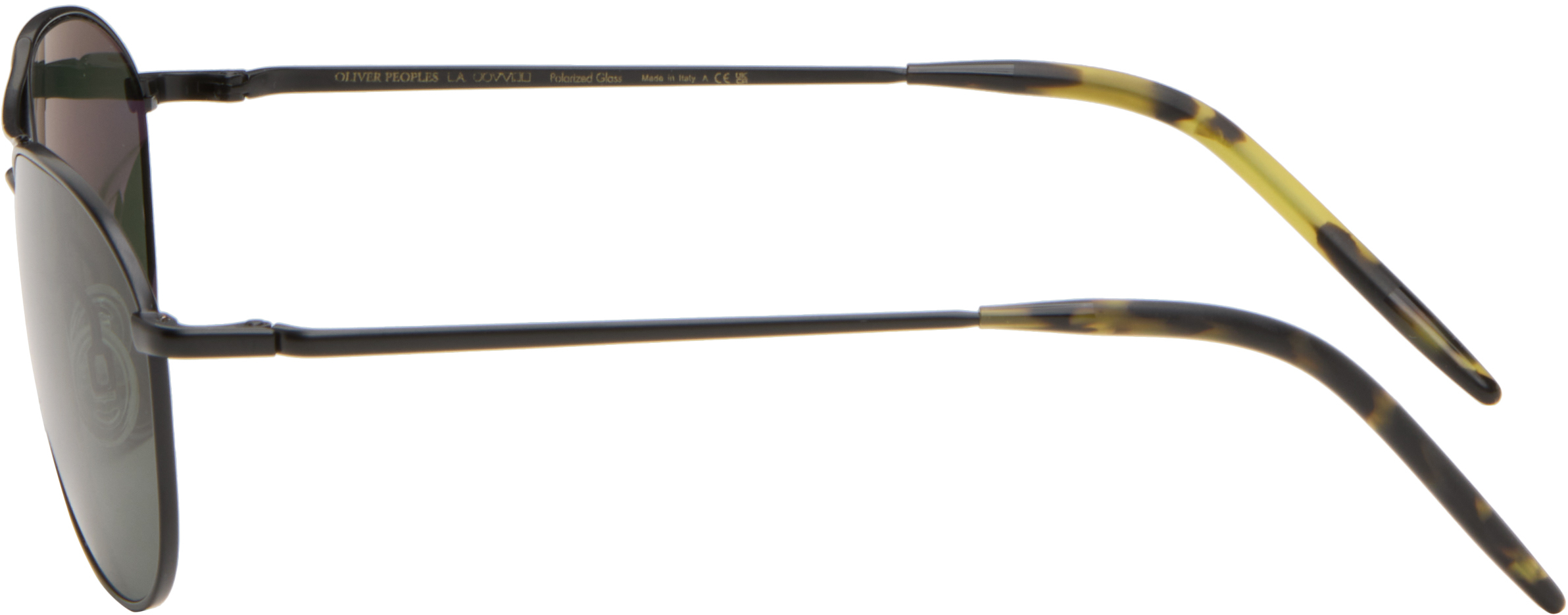 Oliver Peoples Black Aero Ii Sunglasses In Gray