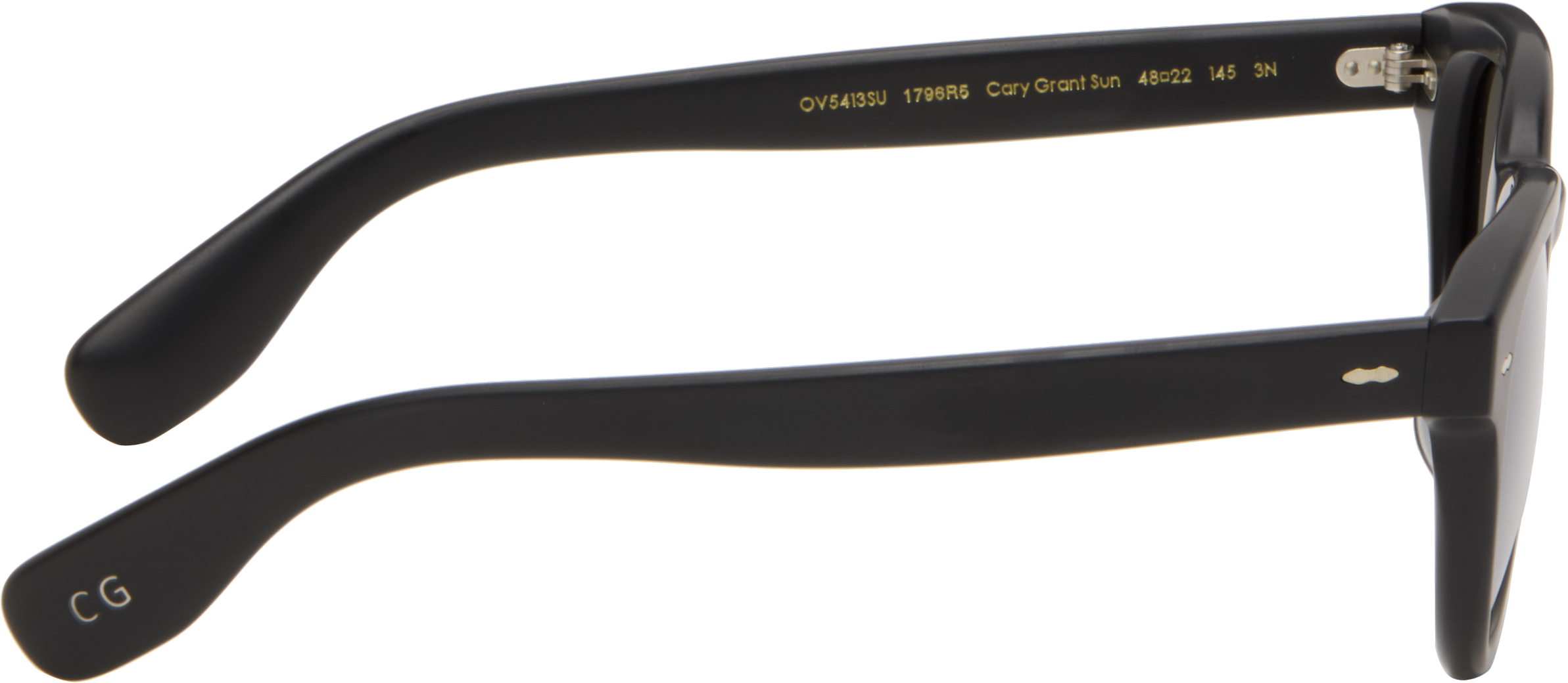 Oliver Peoples Black Cary Grant Sunglasses In Black