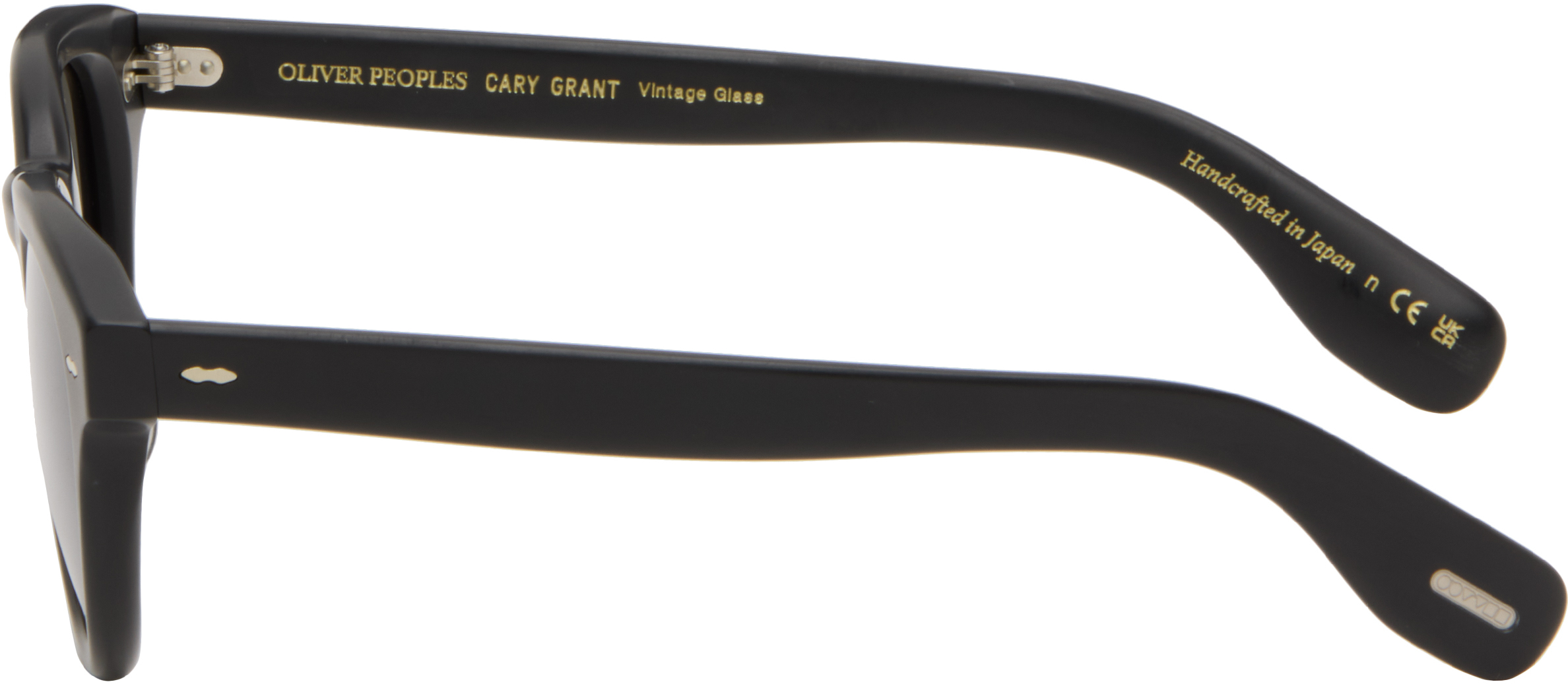Oliver Peoples Black Cary Grant Sunglasses In Black