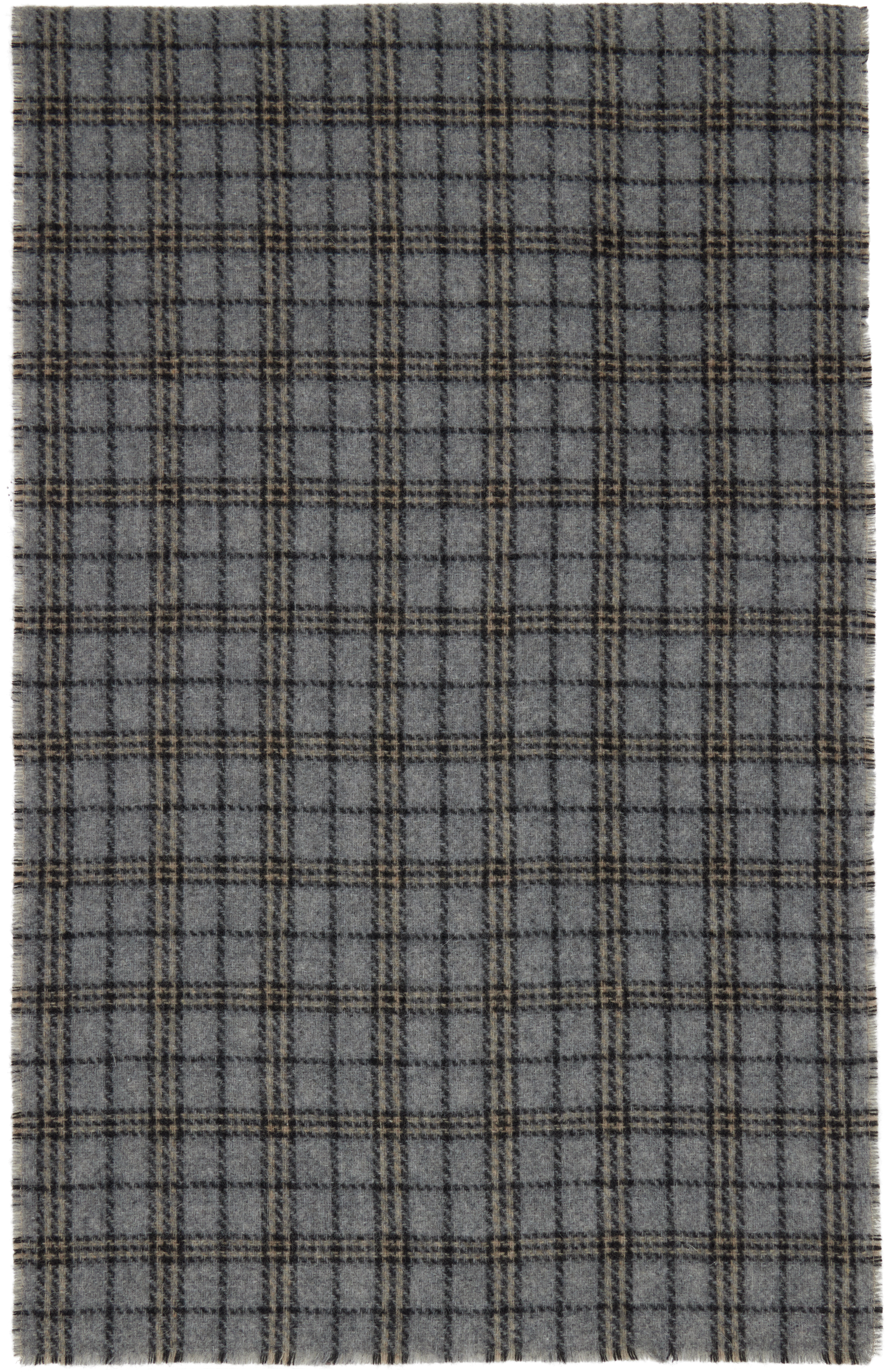 Mfpen Gray Wool Scarf