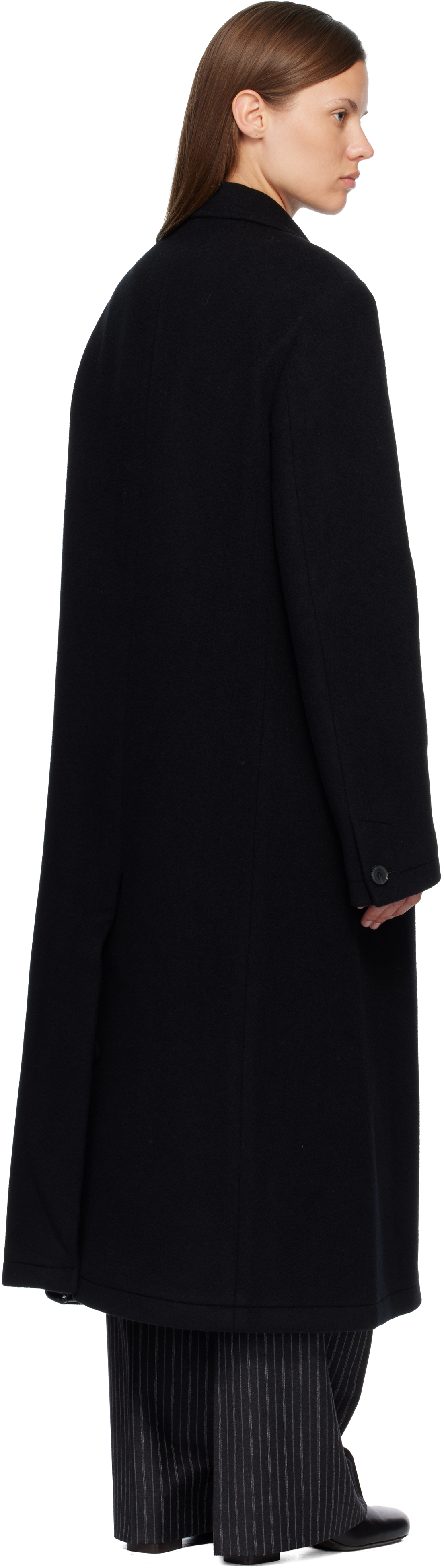 Mfpen Black Conference Coat In Black